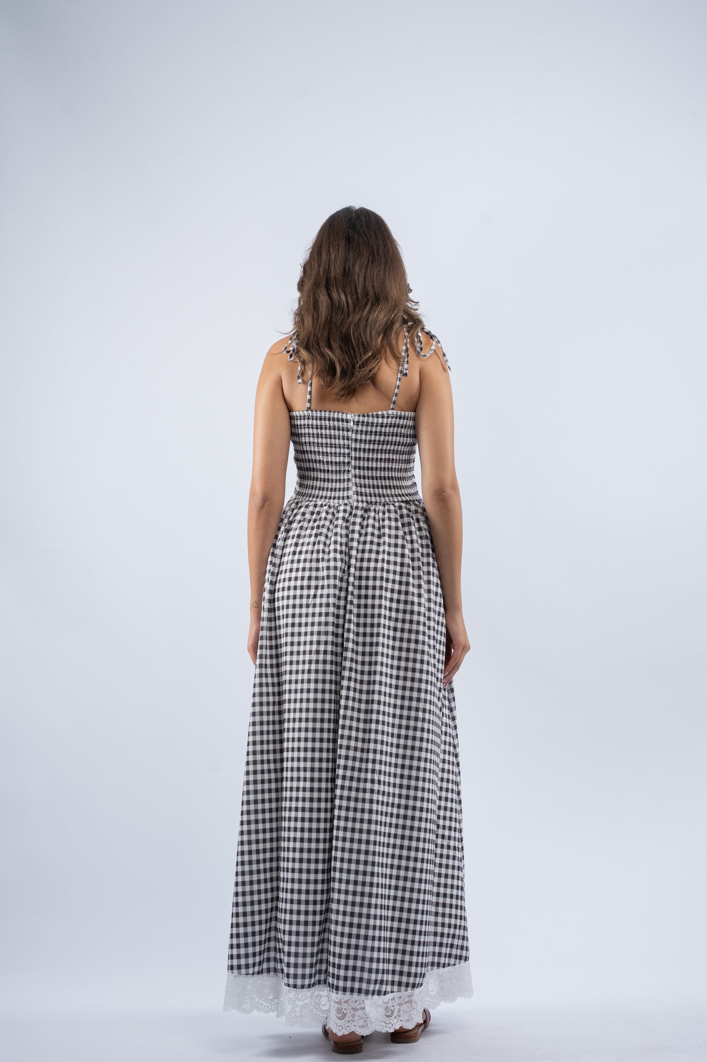 Picnic gingham dress