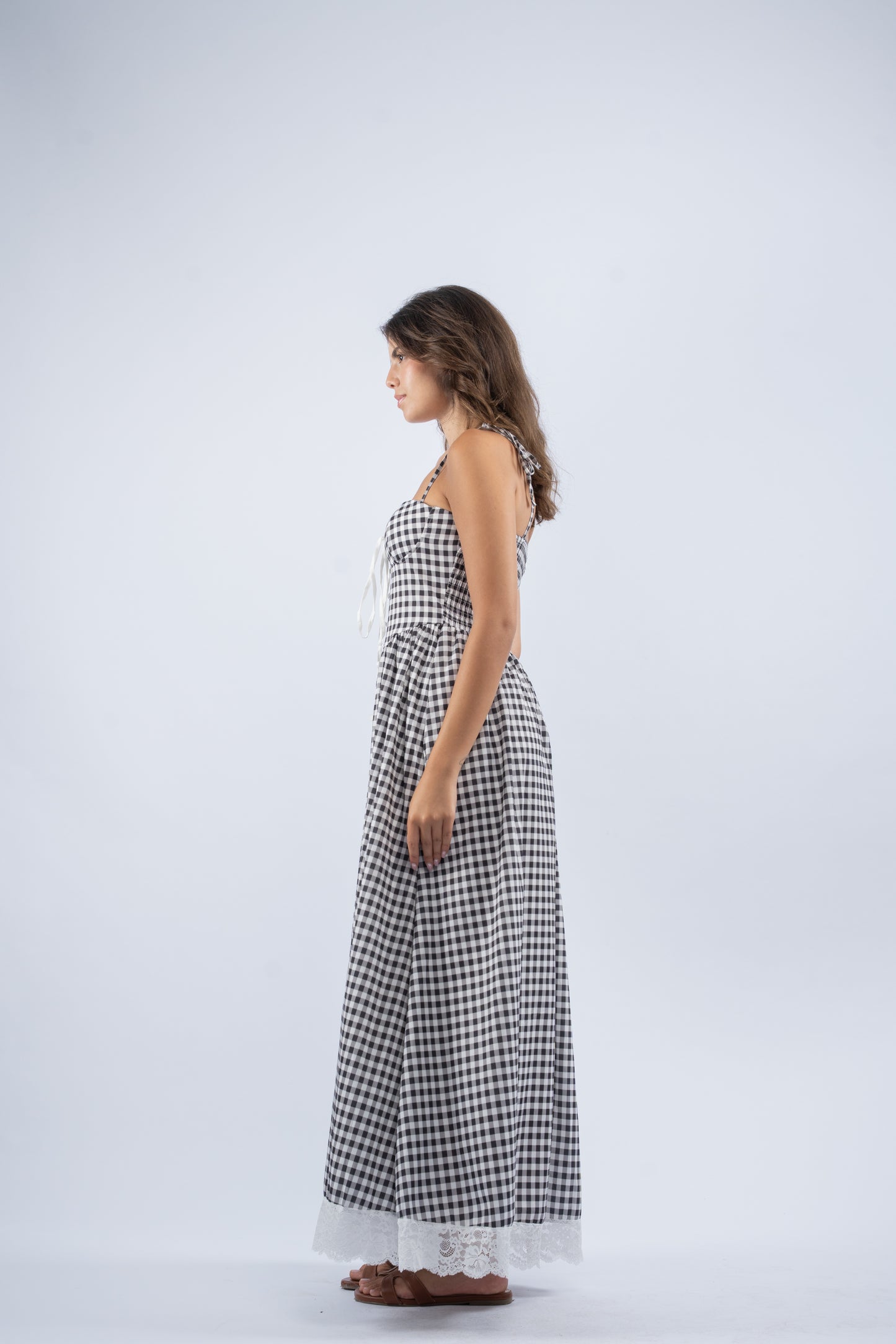 Picnic gingham dress