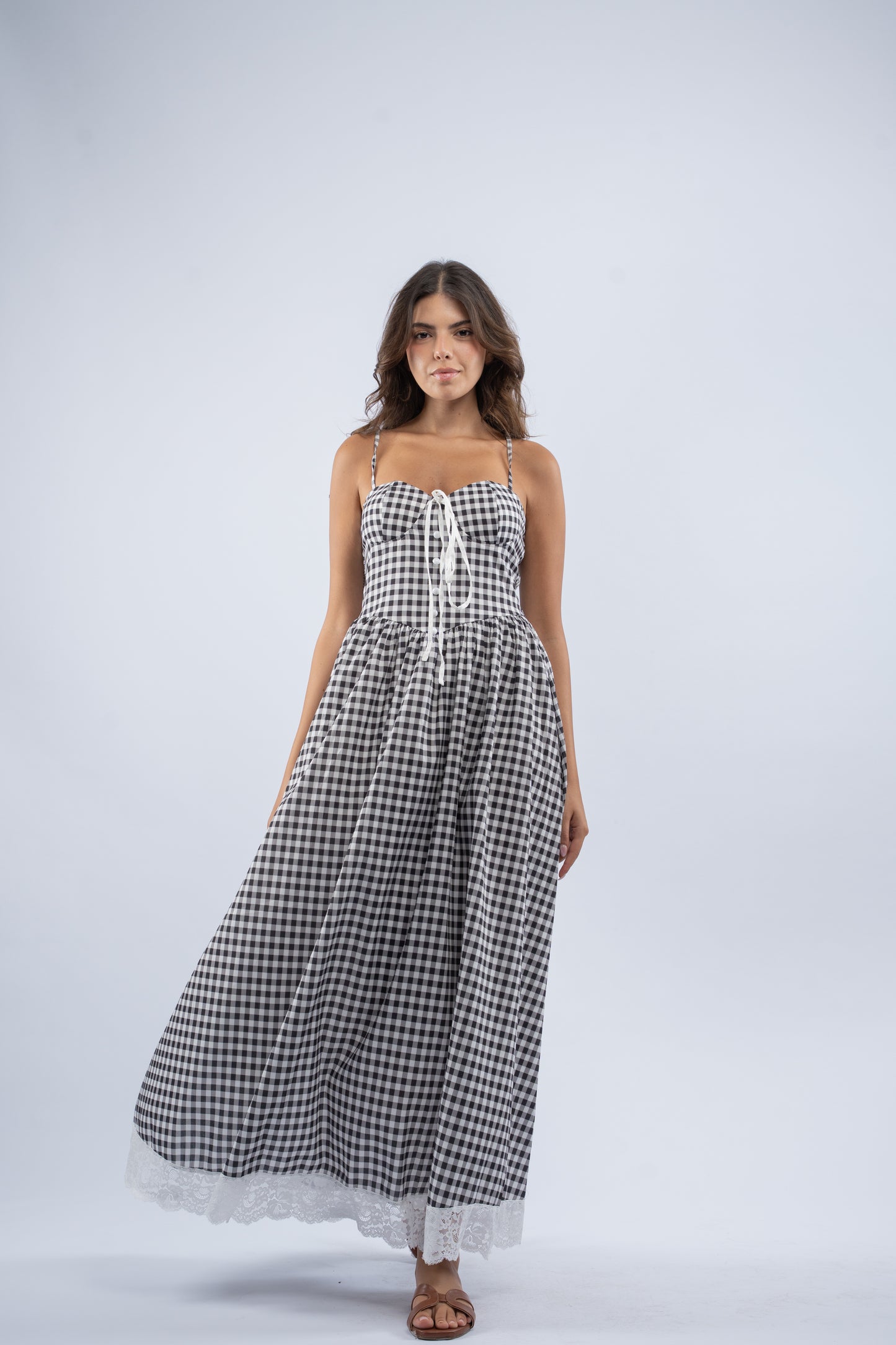 Picnic gingham dress