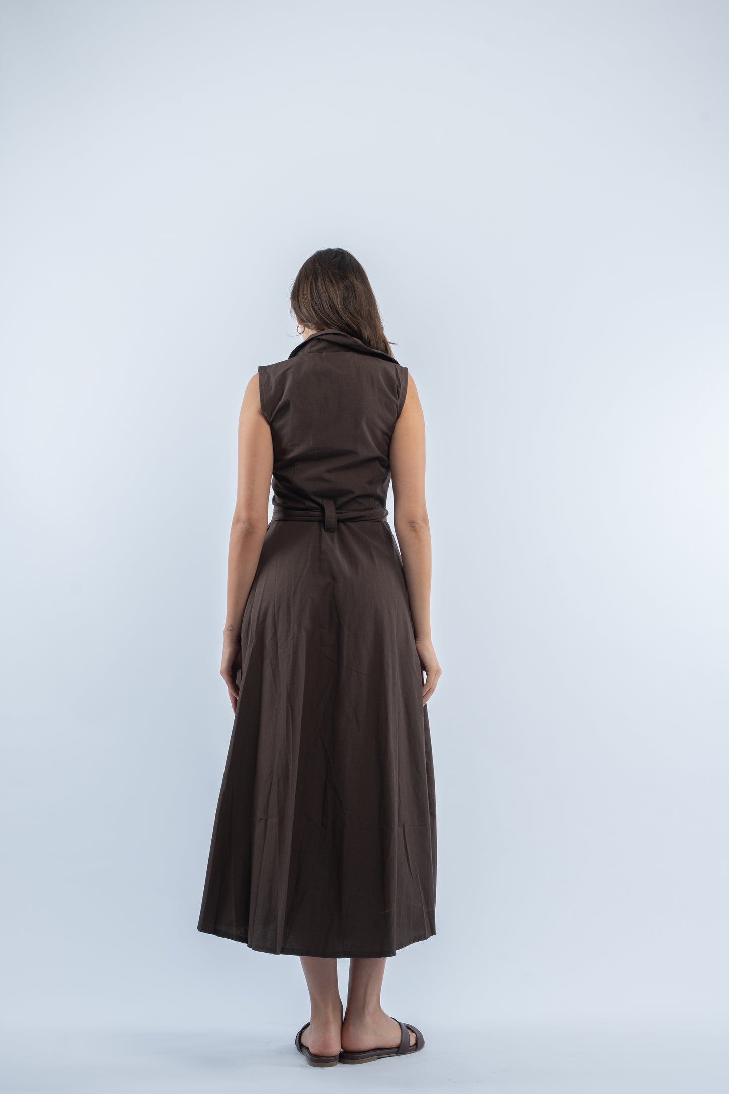 Verona belted dress