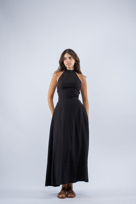 Isla halter dress