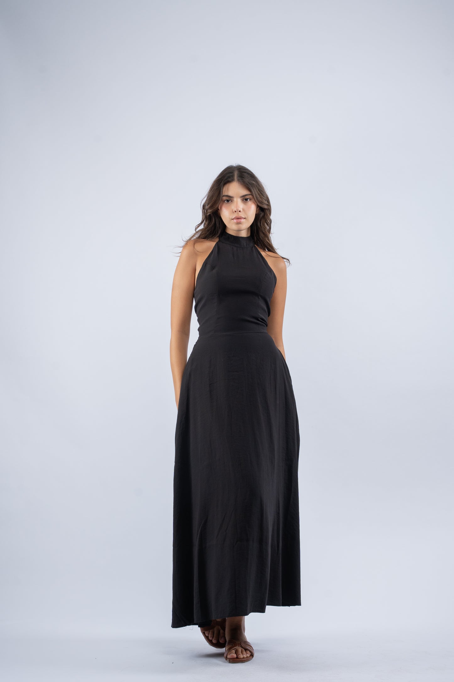 Isla halter dress