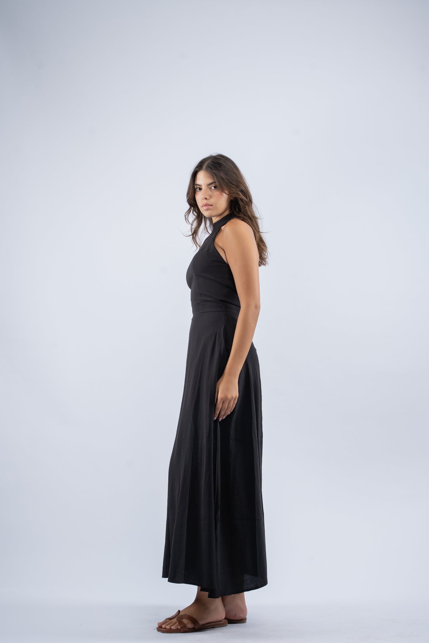 Isla halter dress
