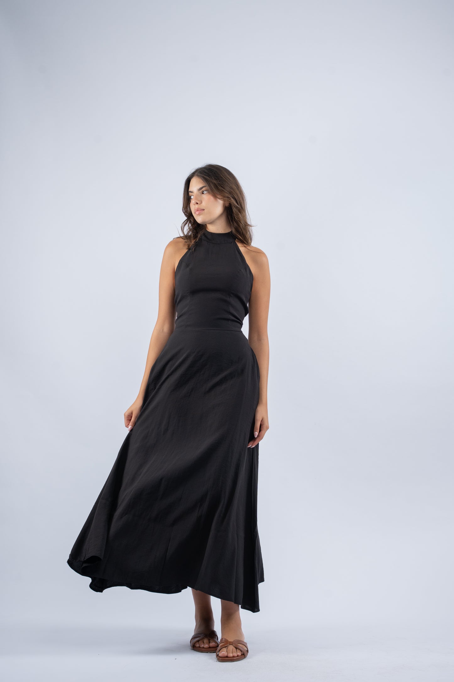 Isla halter dress