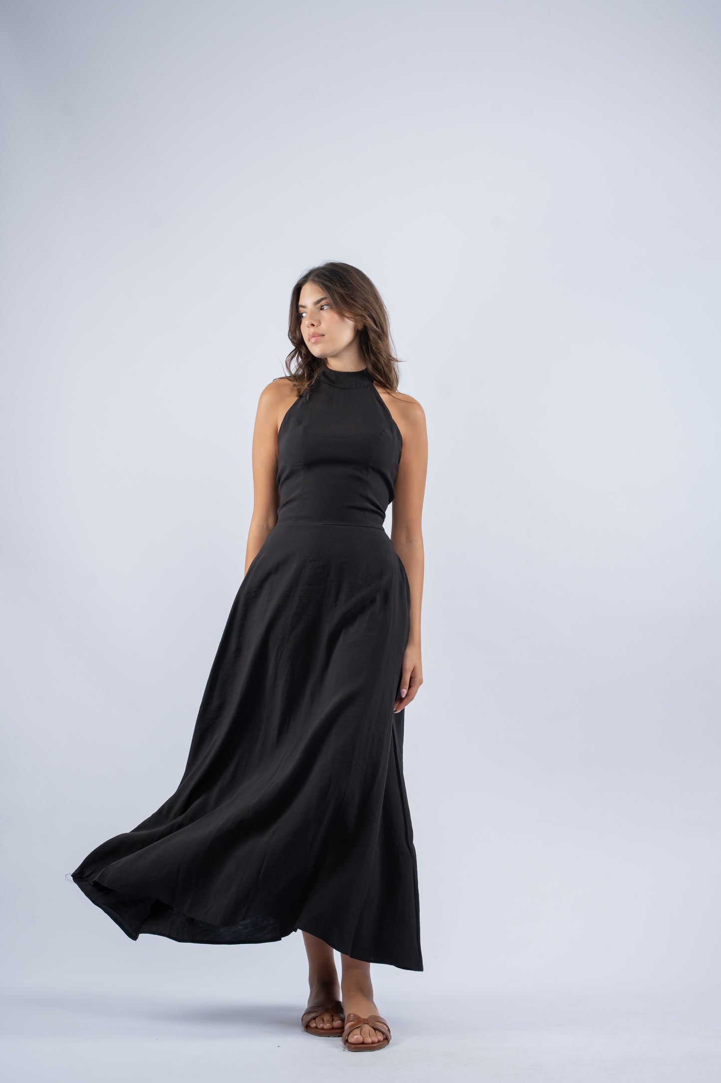 Isla halter dress