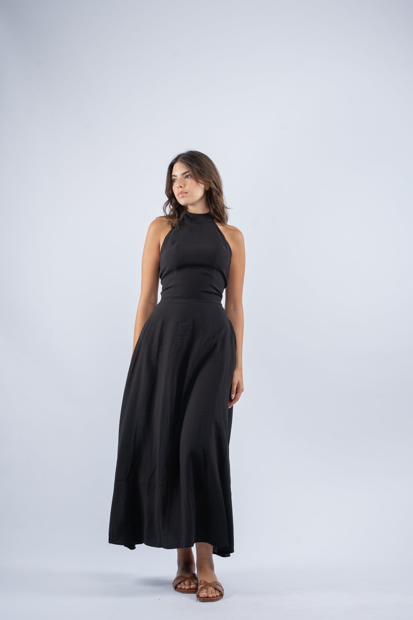 Isla halter dress