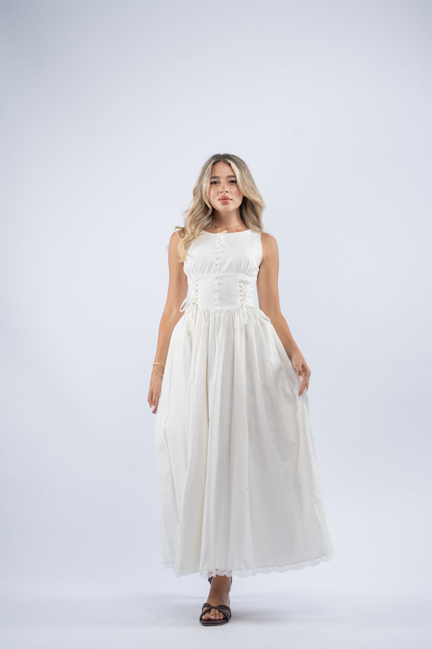 White tie dress