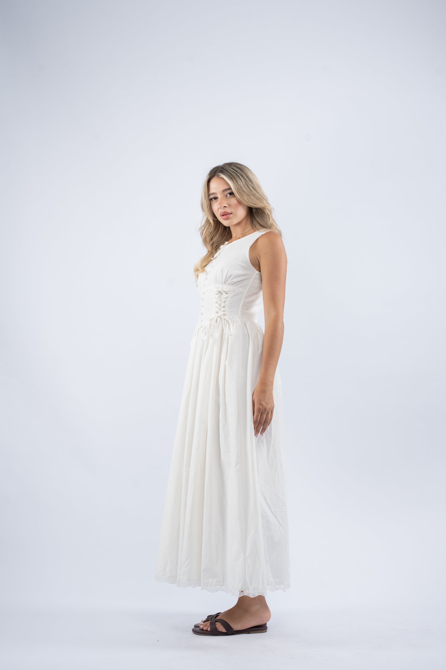 White tie dress