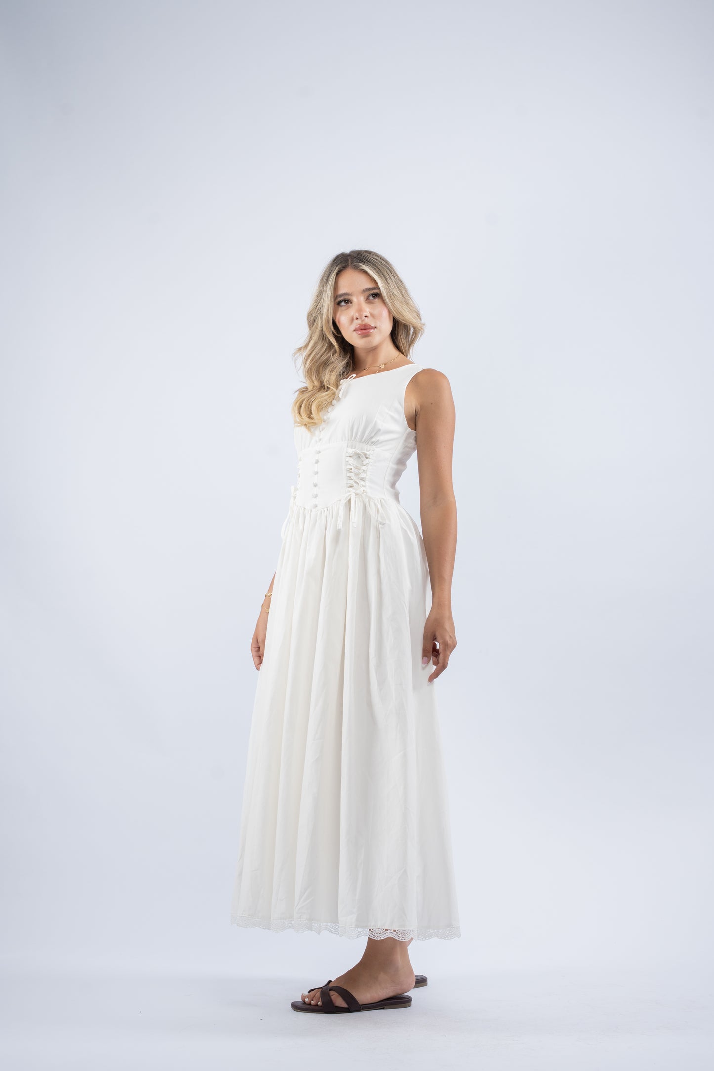 White tie dress