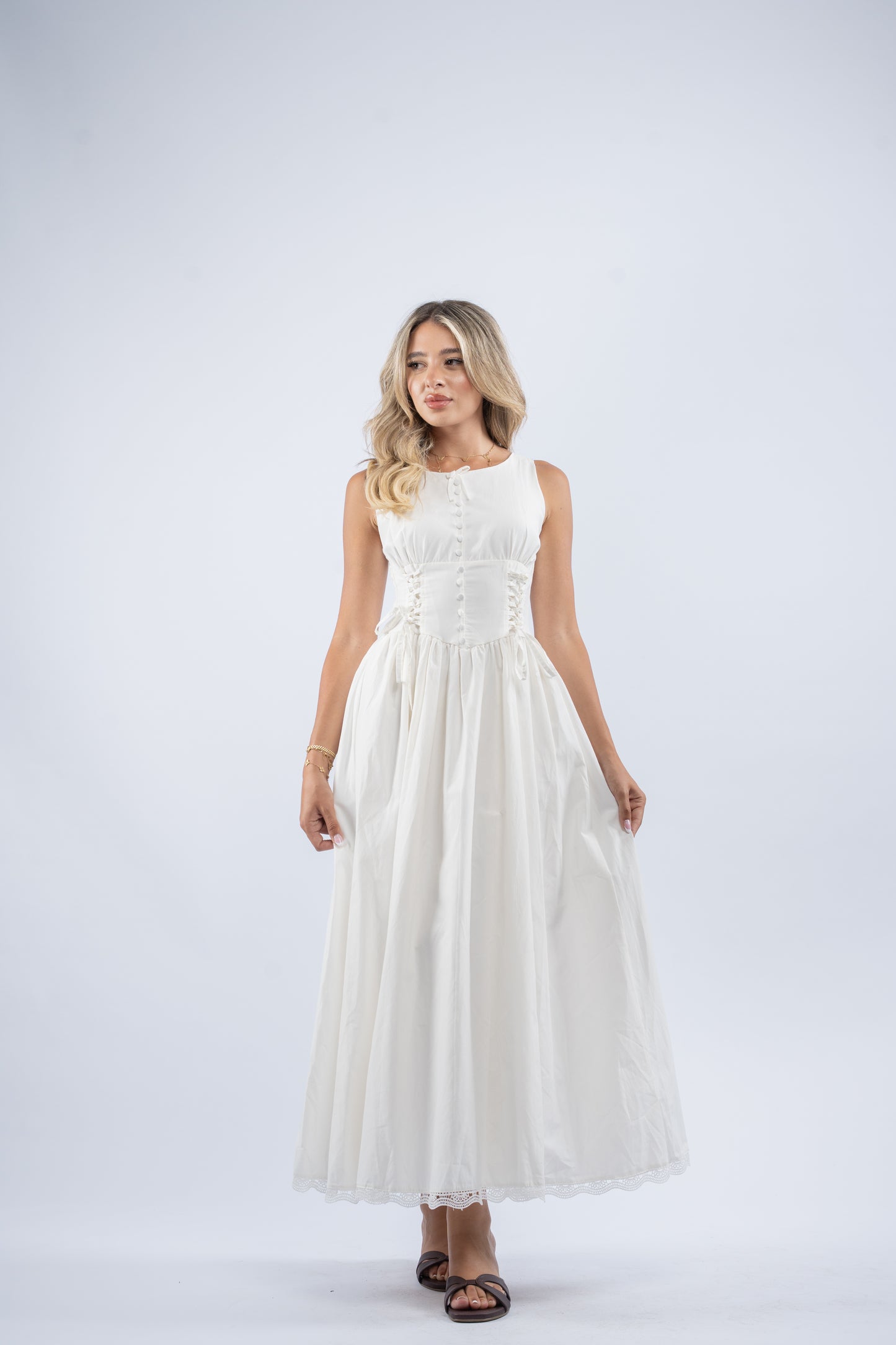 White tie dress