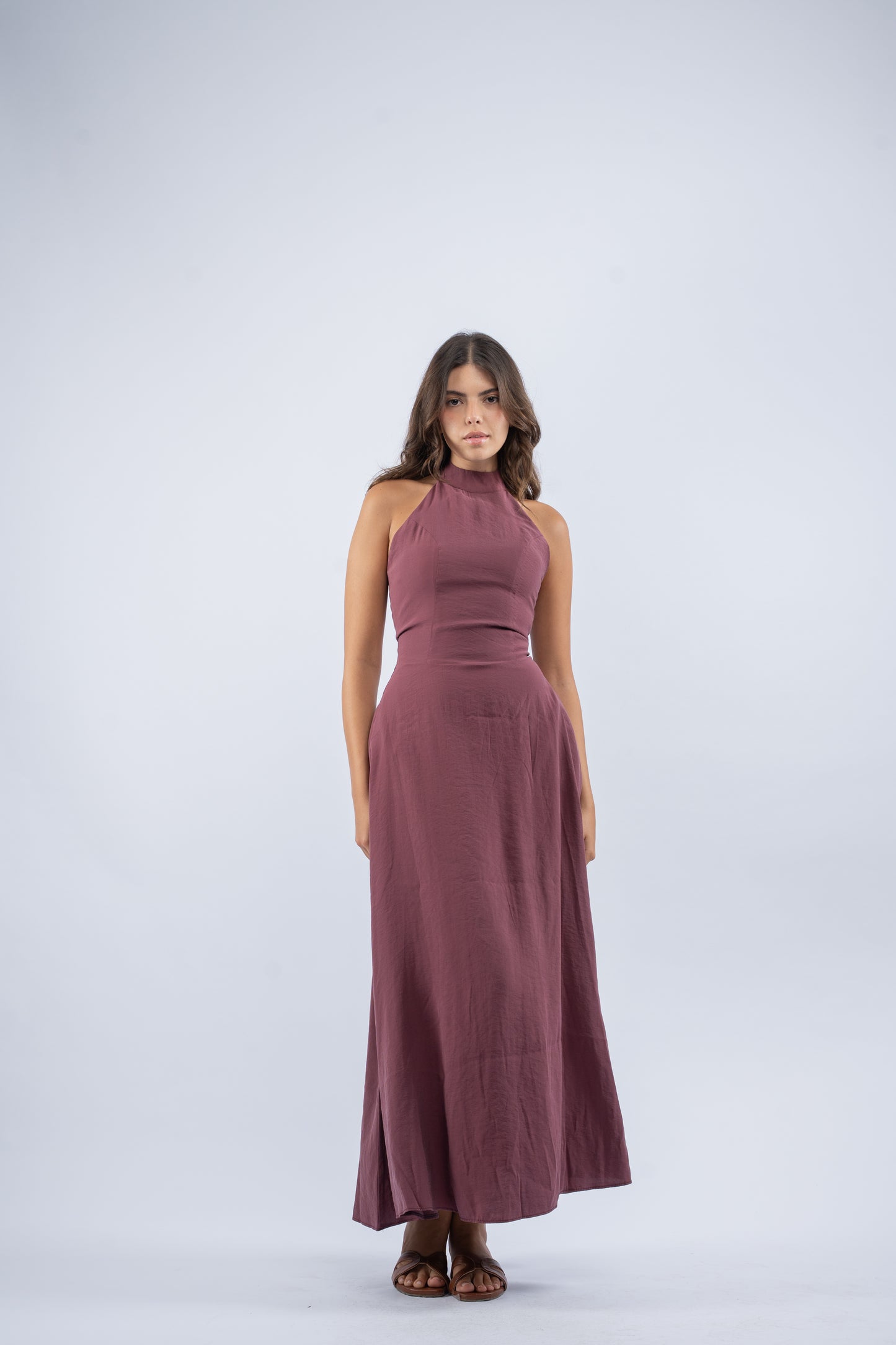Isla halter dress