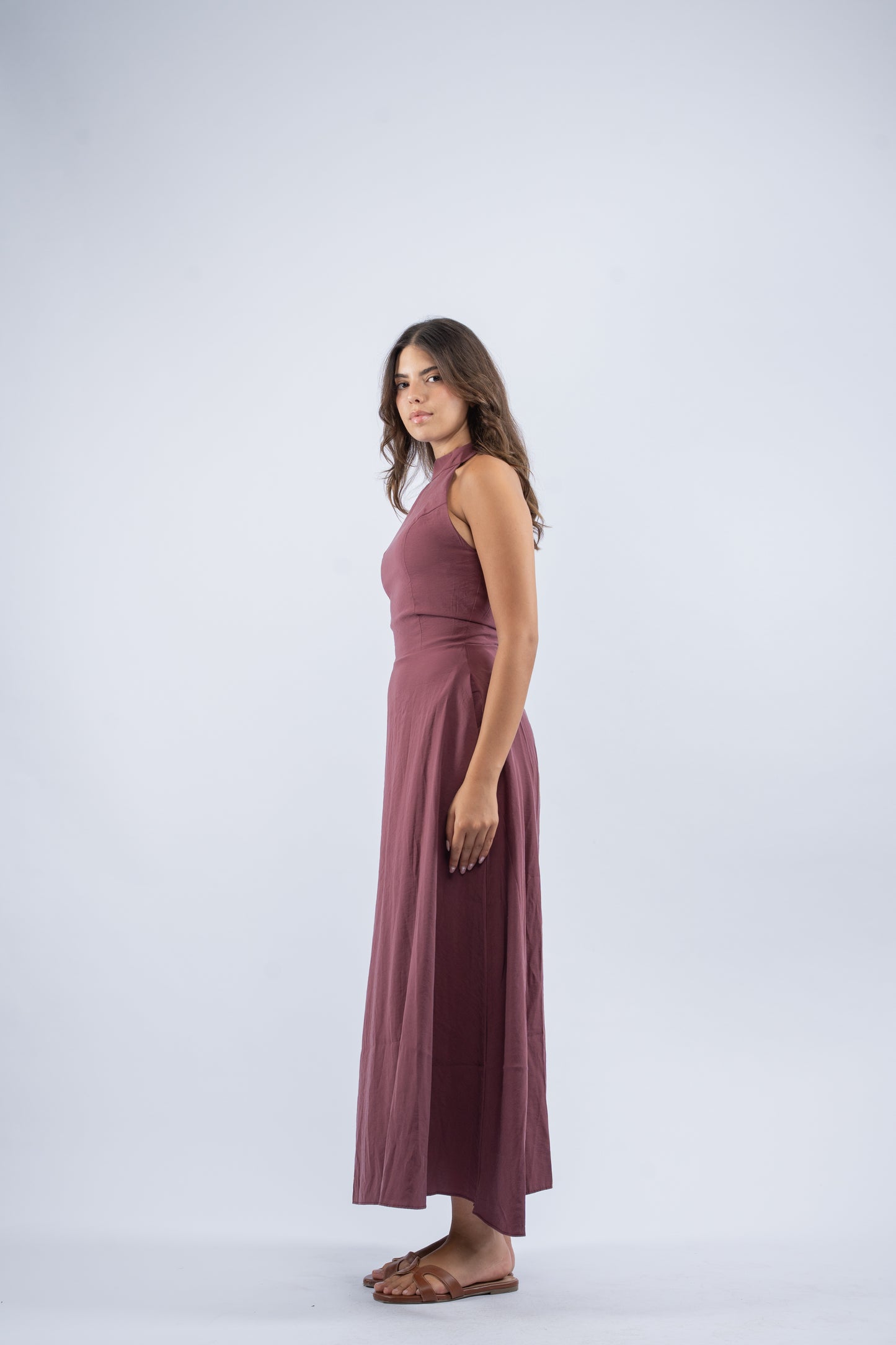 Isla halter dress
