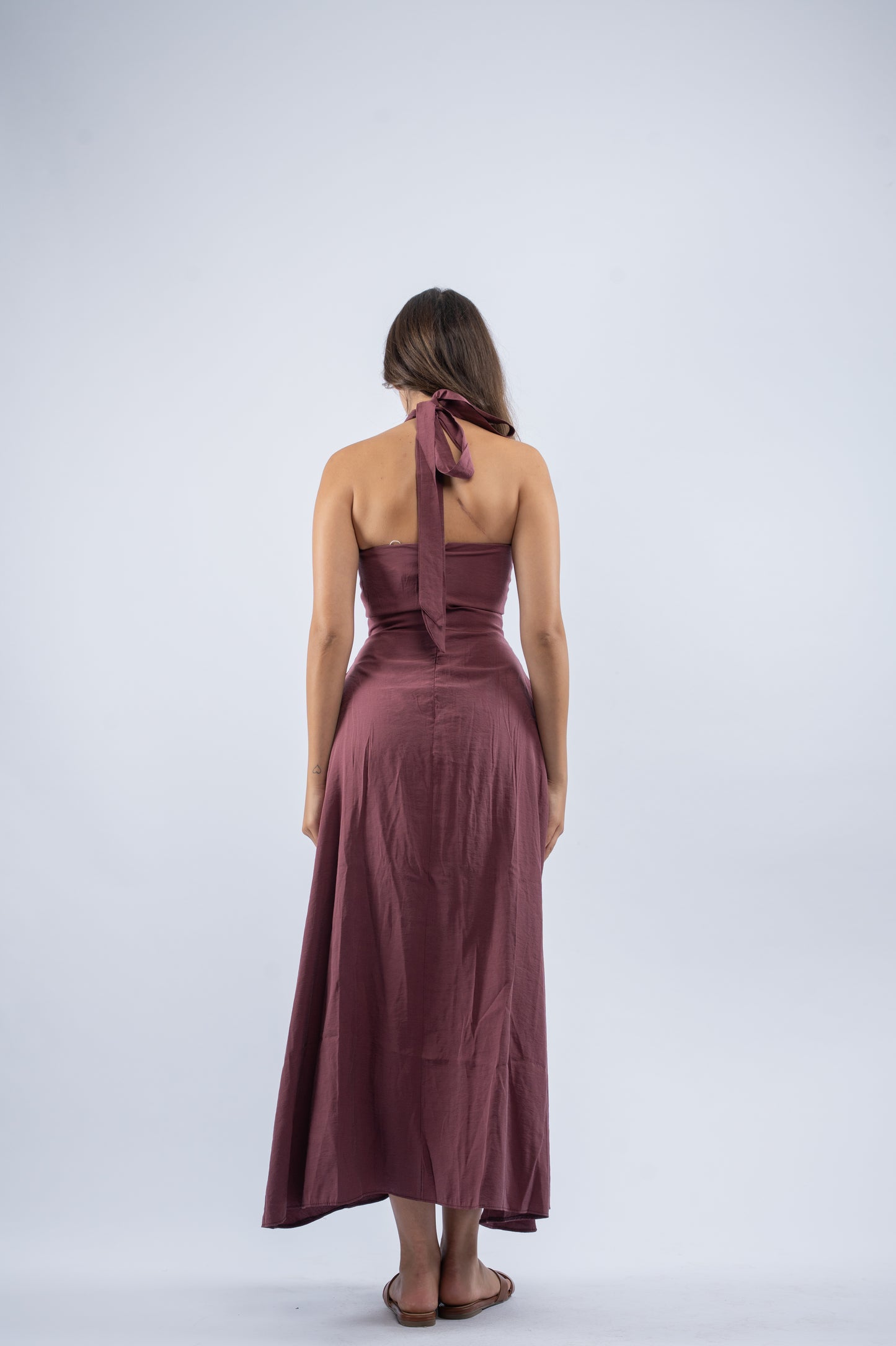 Isla halter dress