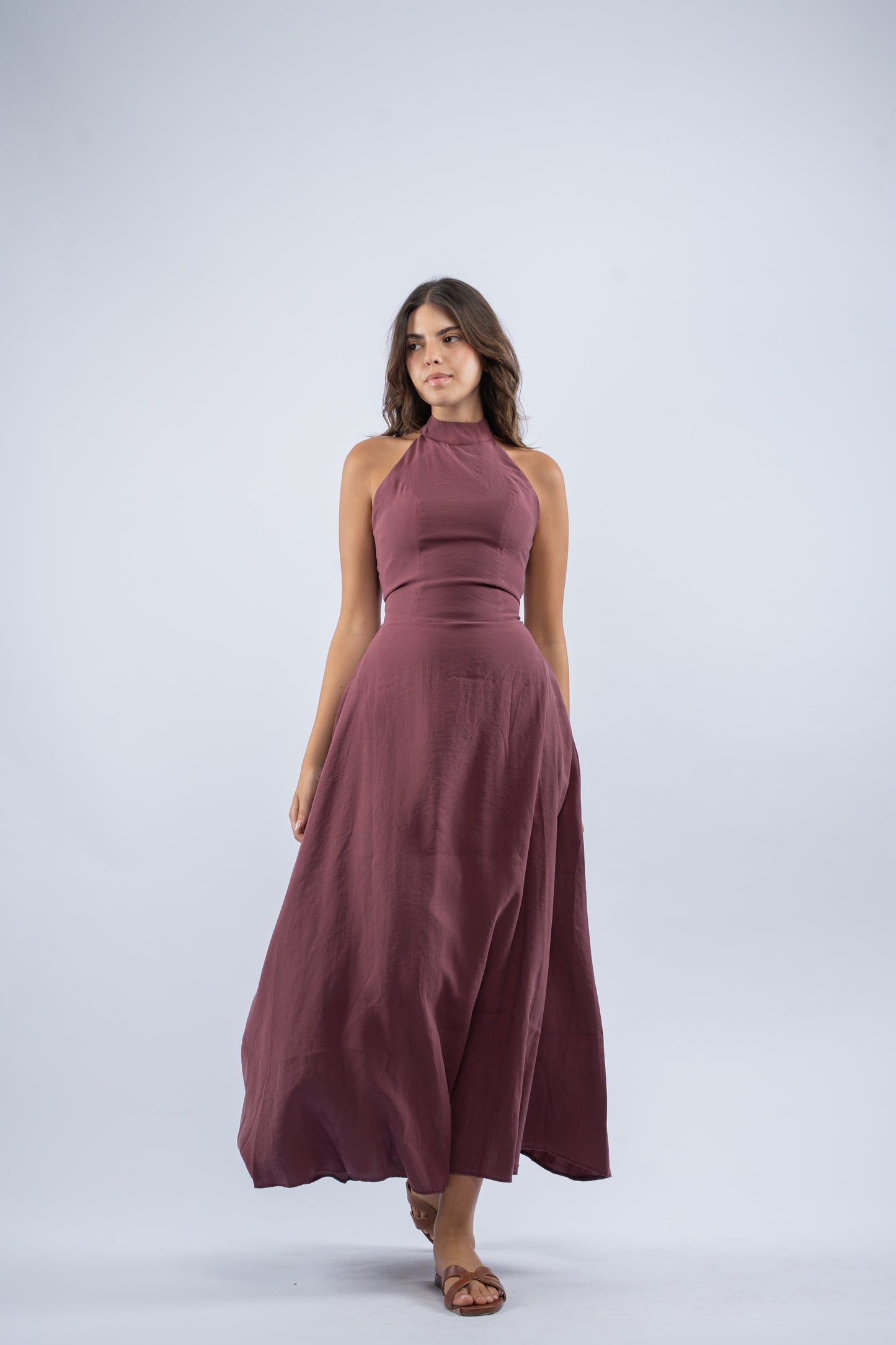 Isla halter dress