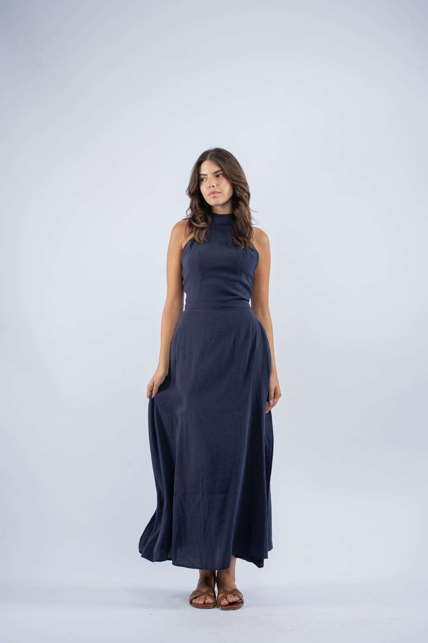 Isla halter dress