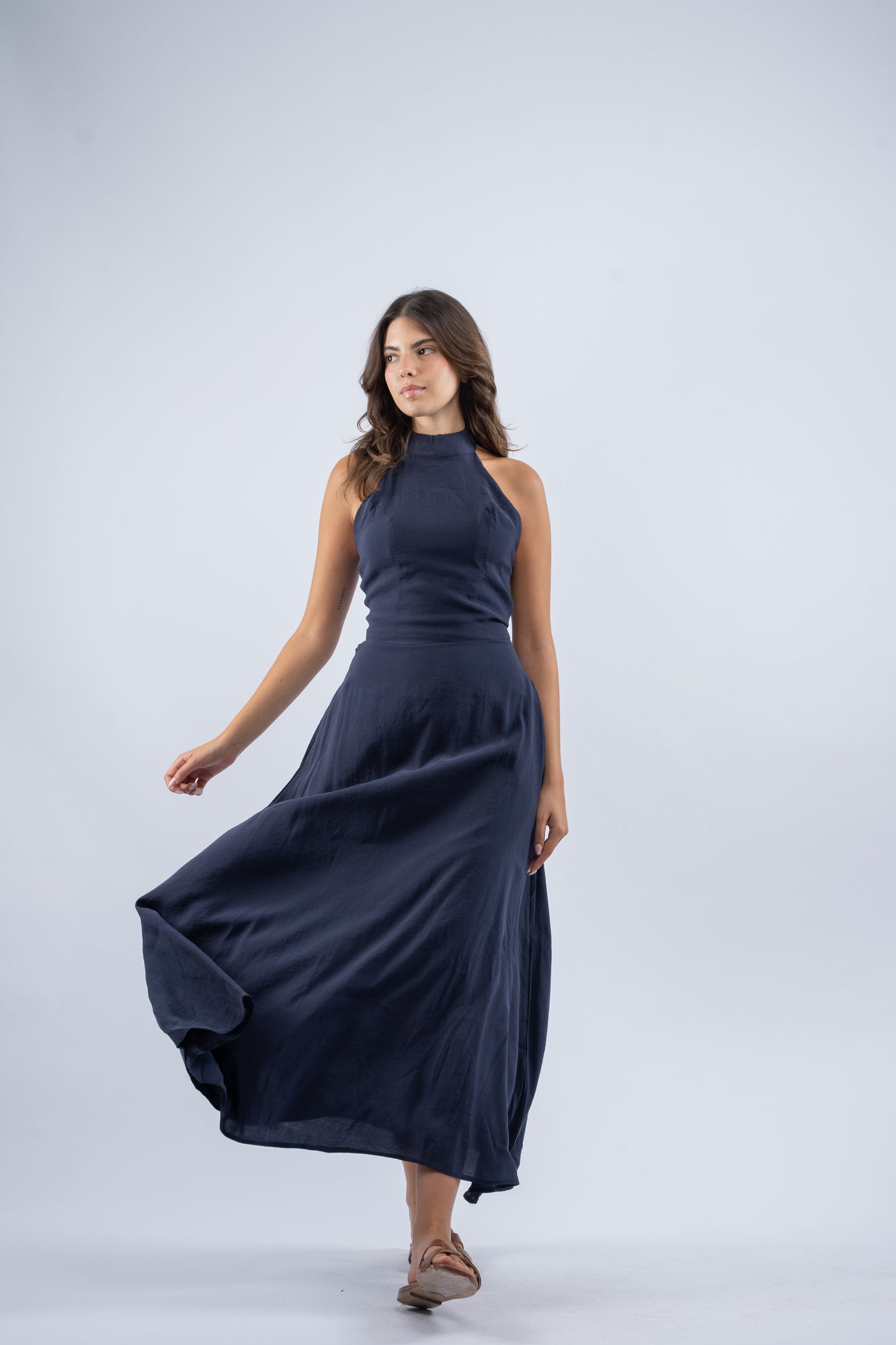 Isla halter dress