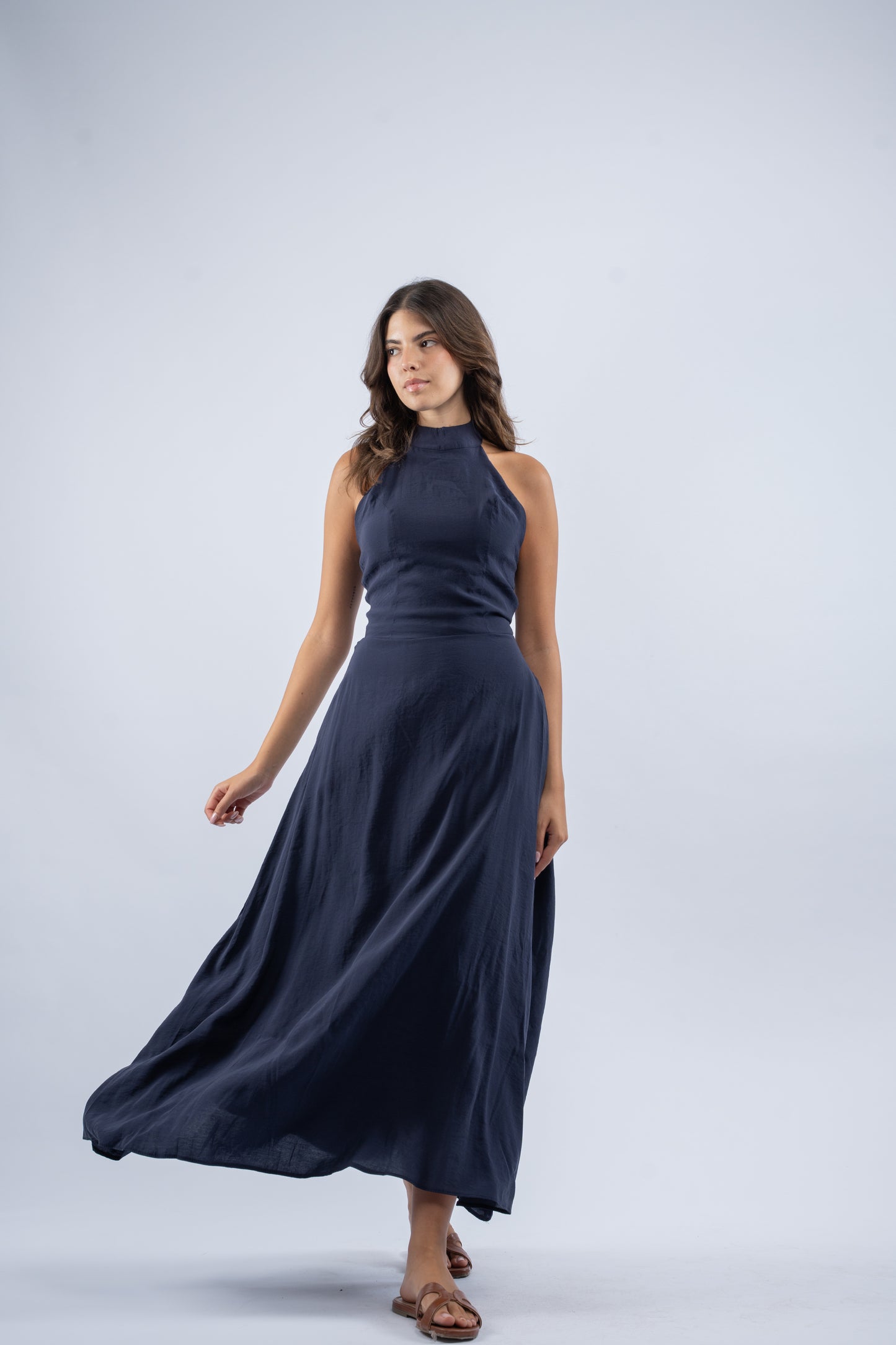 Isla halter dress