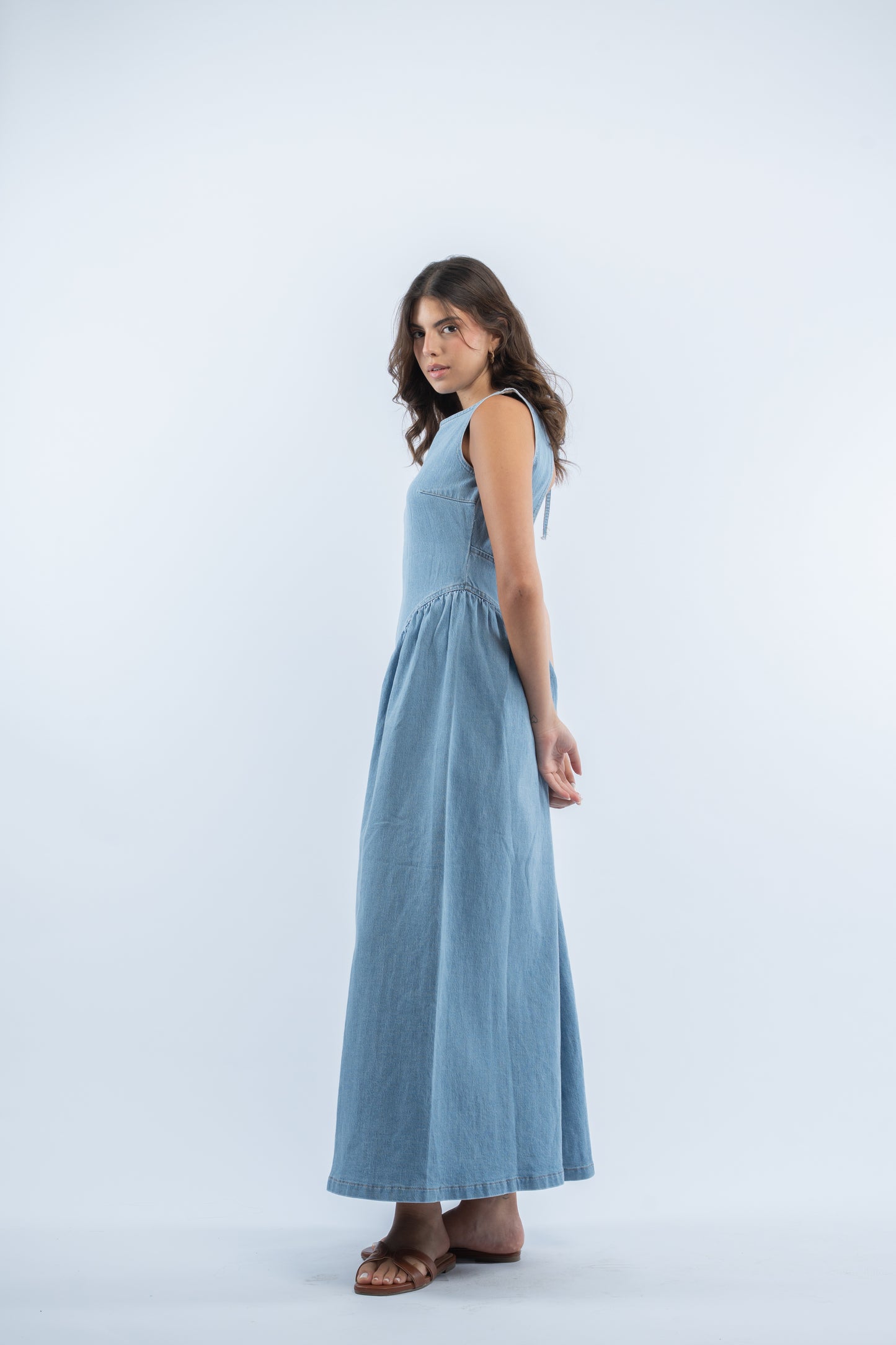 Bleu denim dress