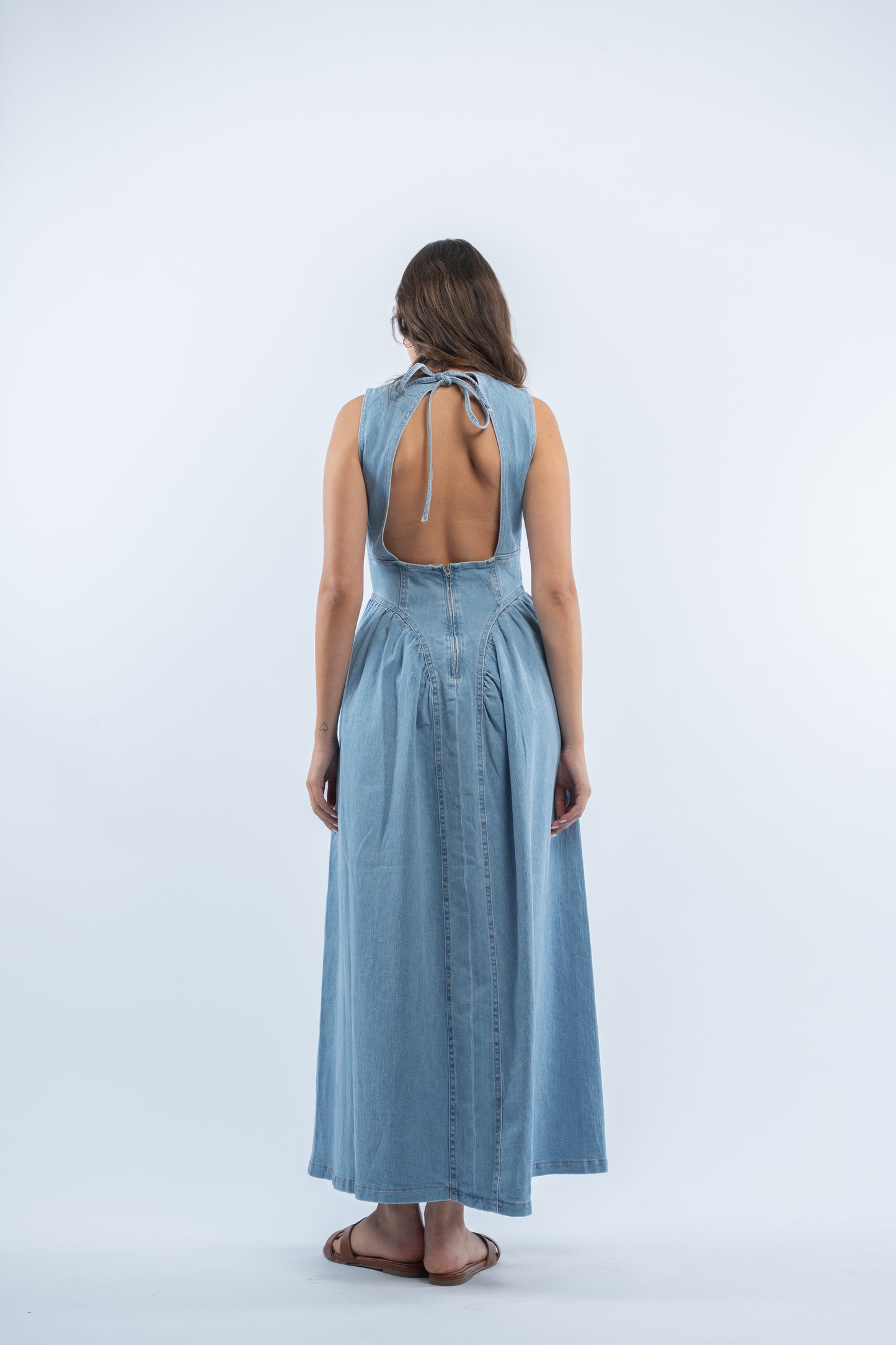 Bleu denim dress