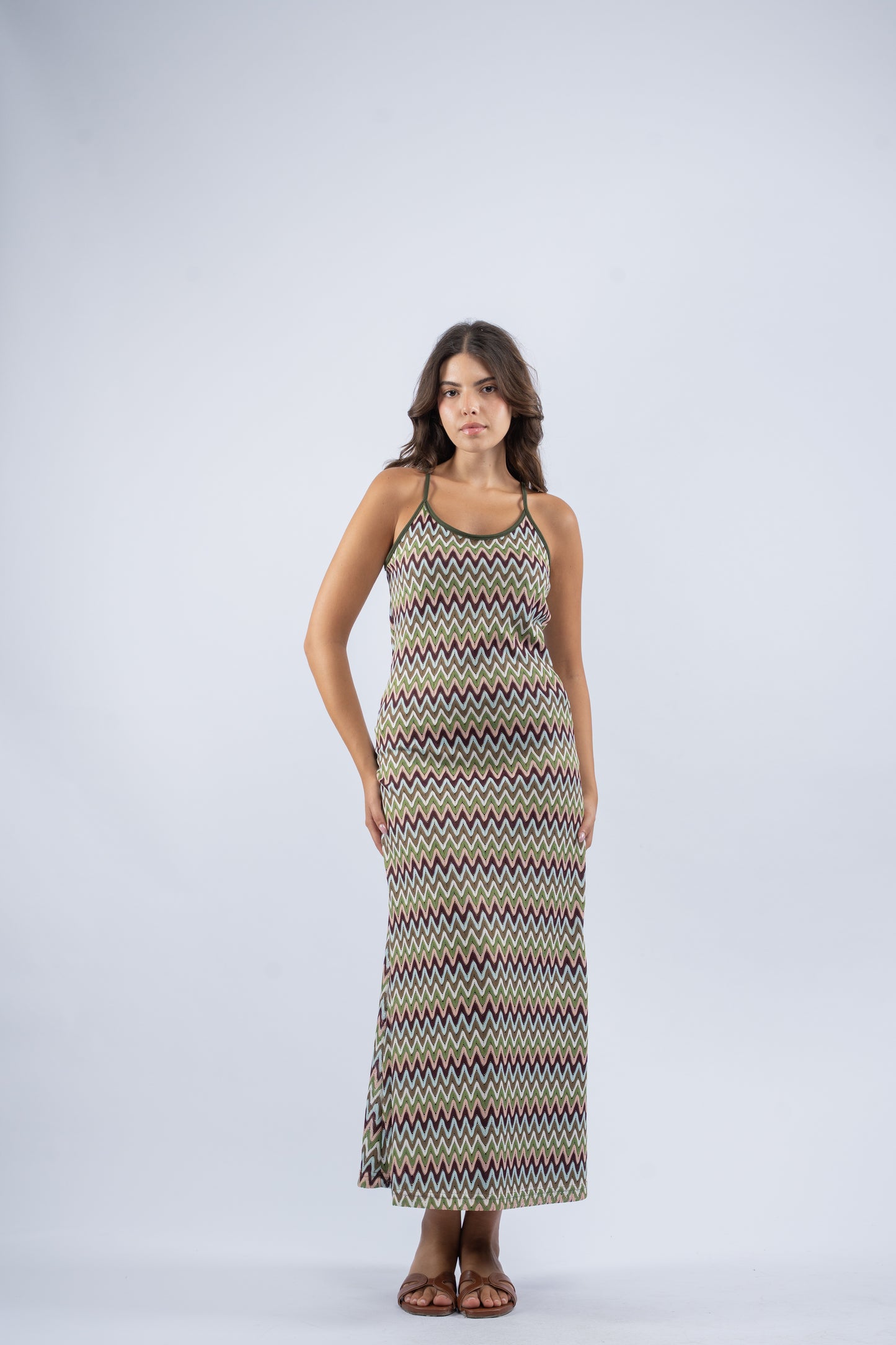 Crochet maxi dress