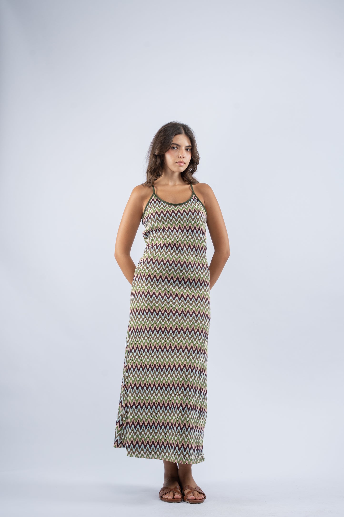 Crochet maxi dress