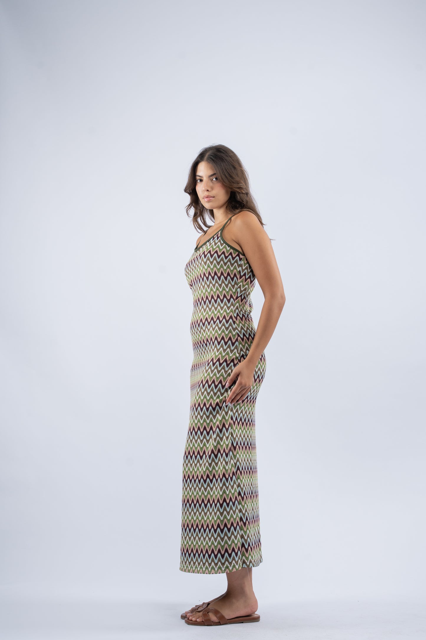 Crochet maxi dress