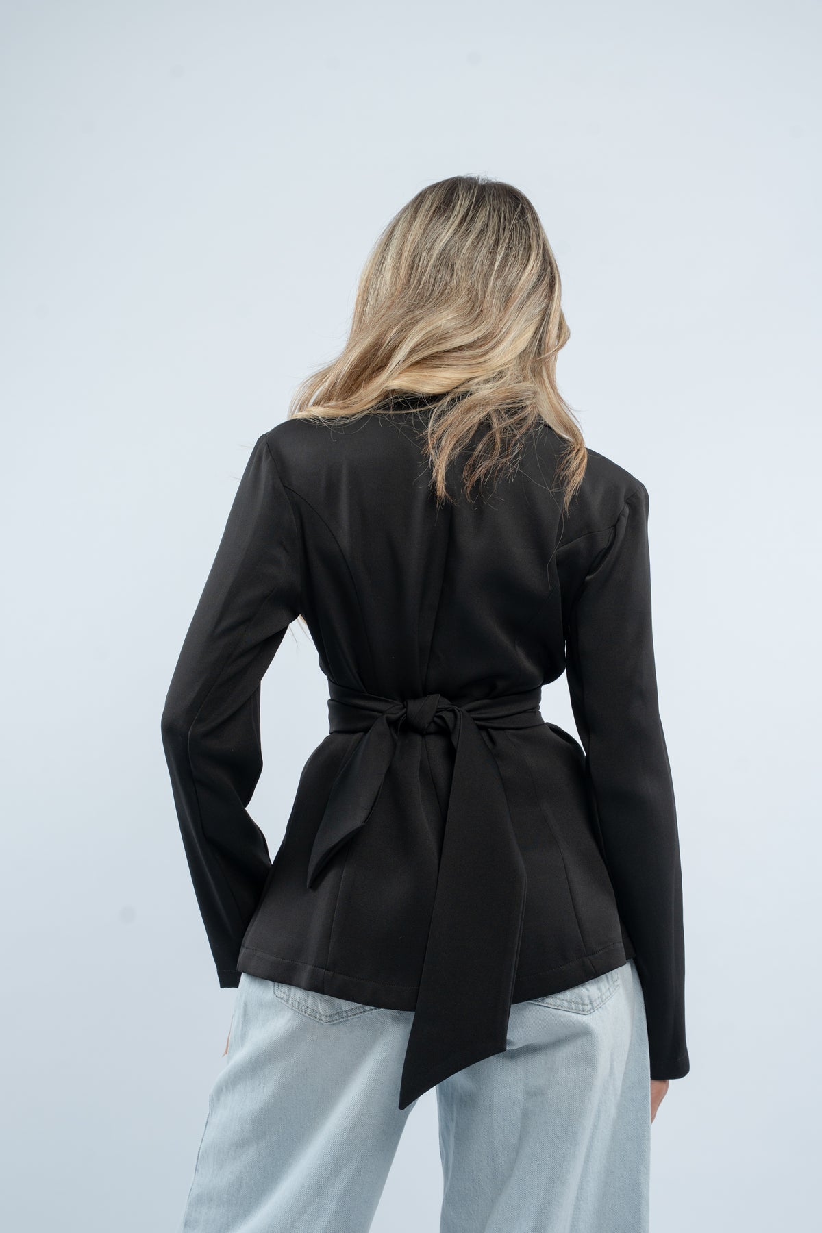 Fitted structured blazer