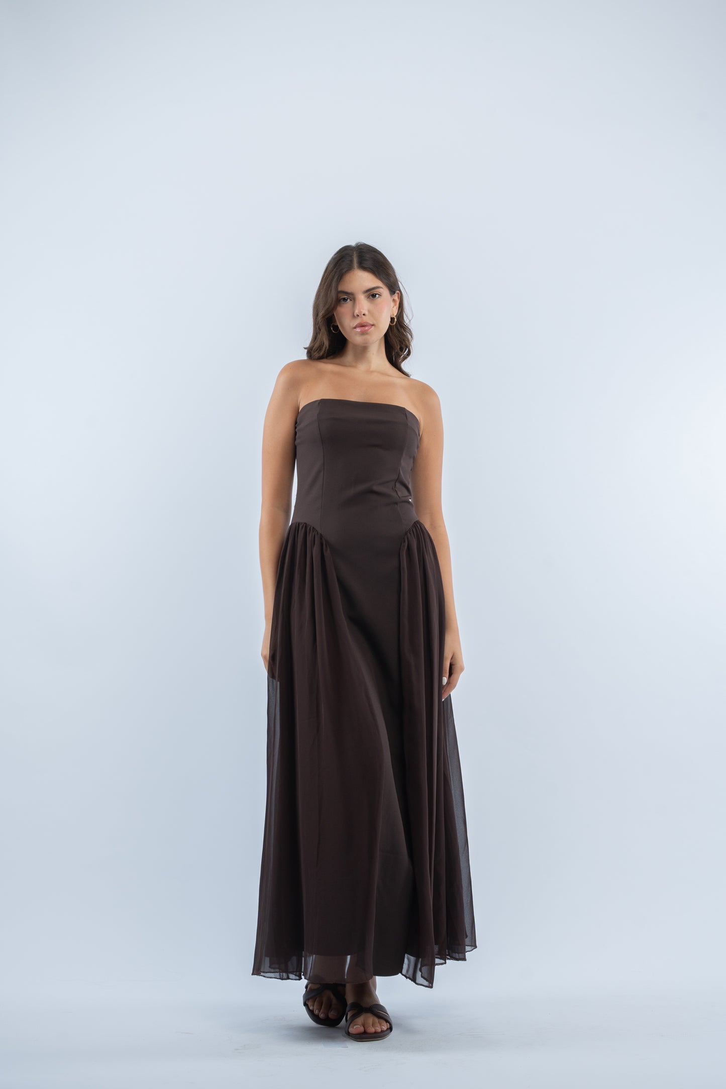 Strapless dress