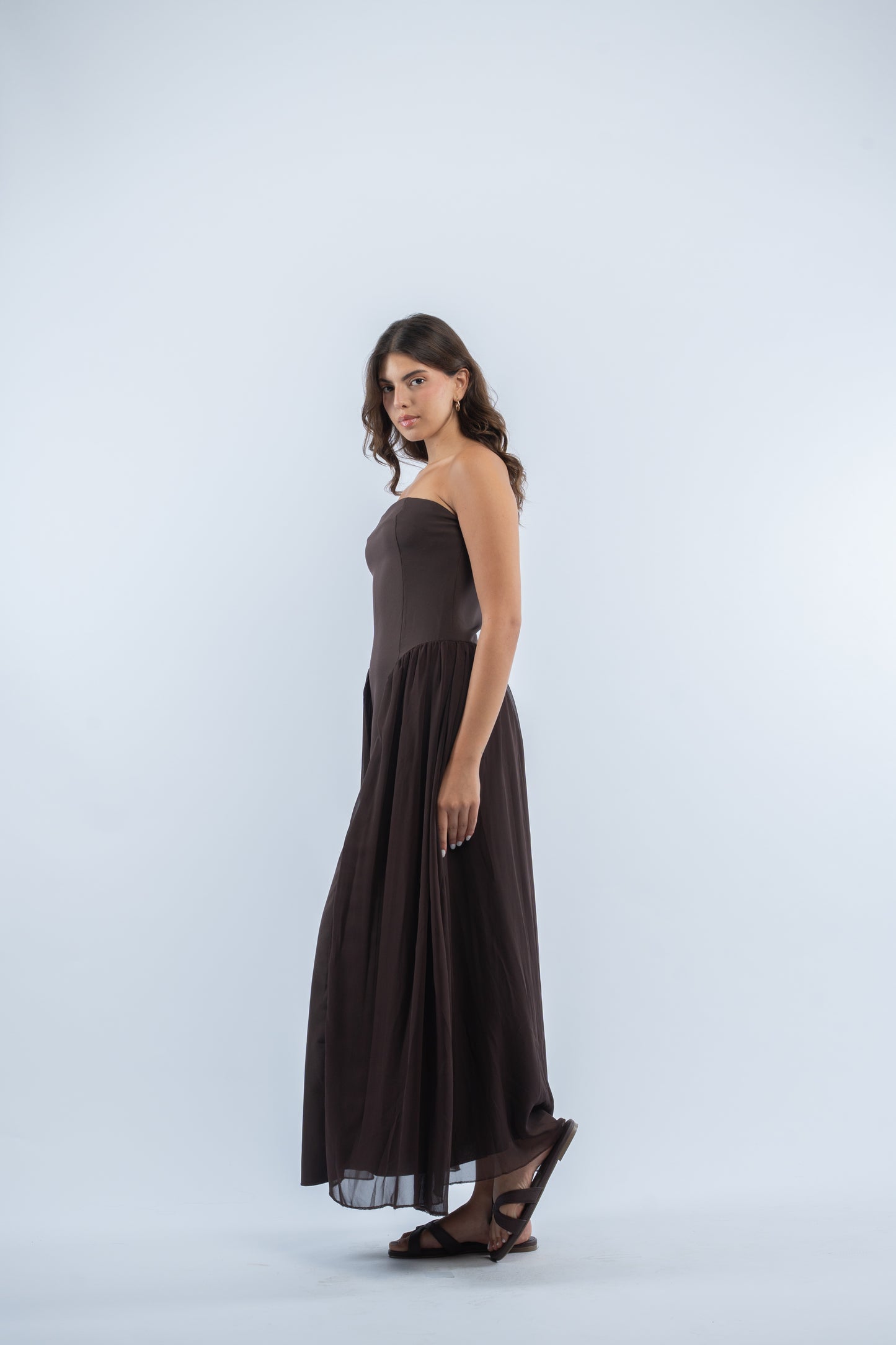 Strapless dress