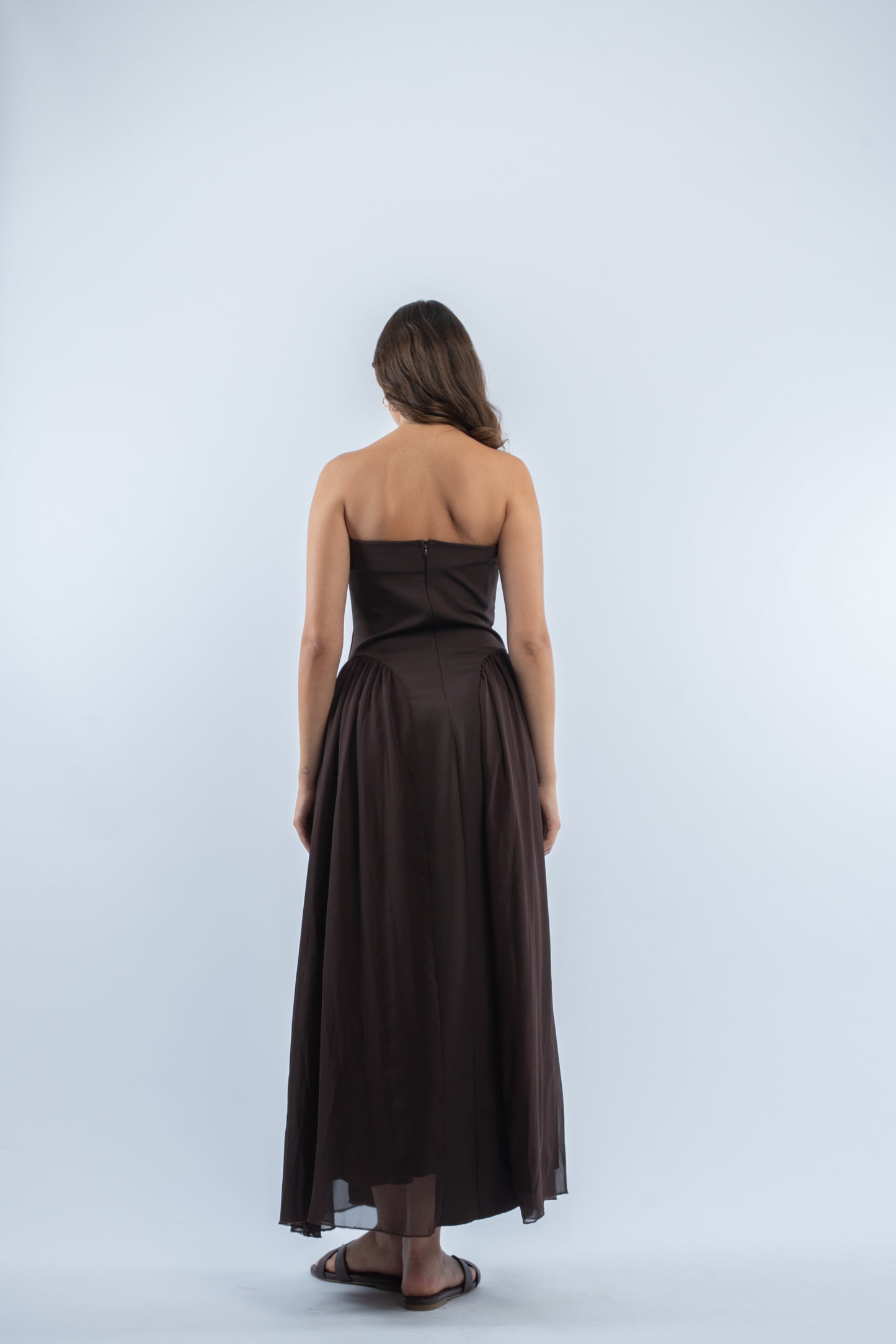 Strapless dress