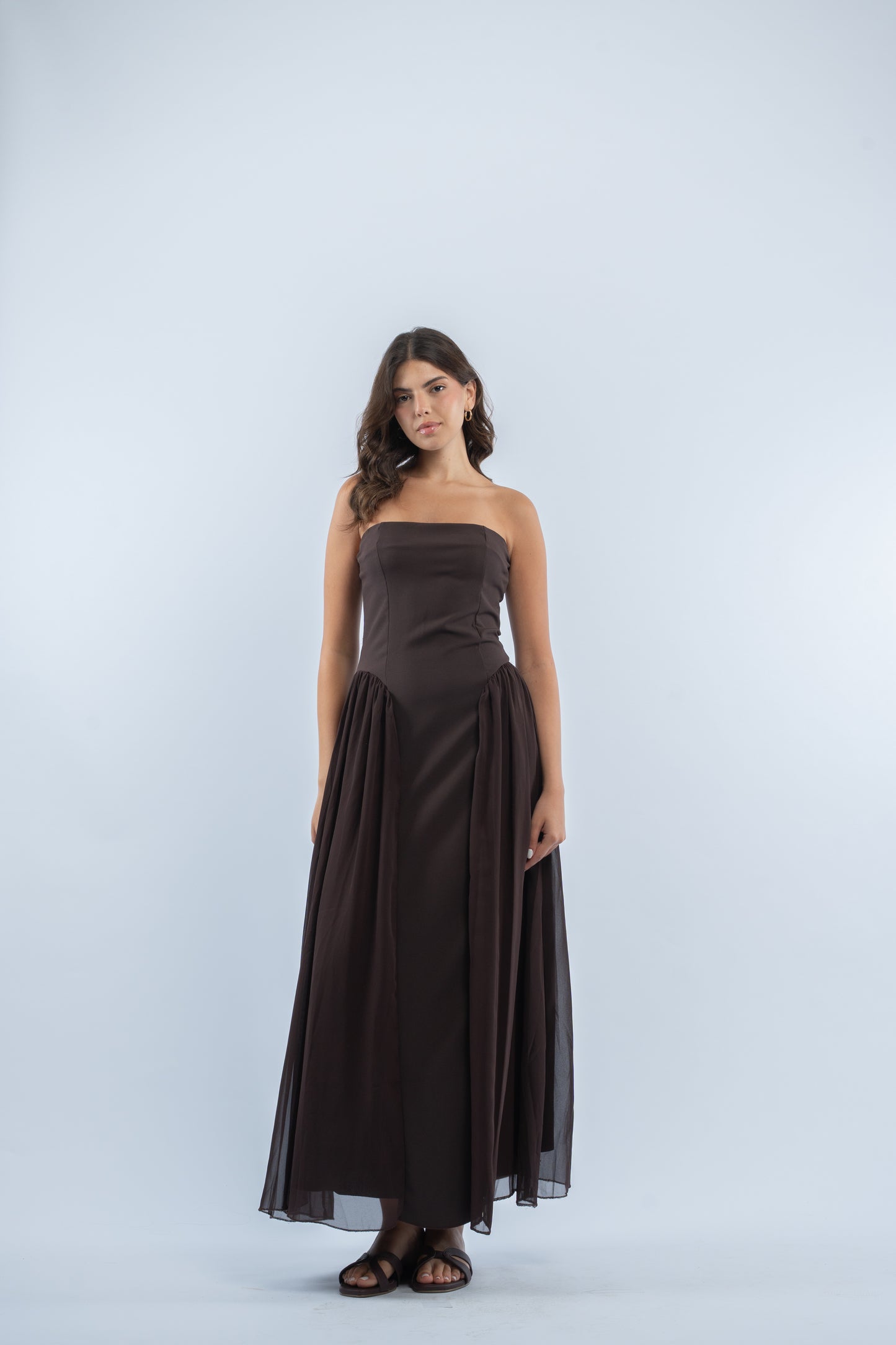 Strapless dress