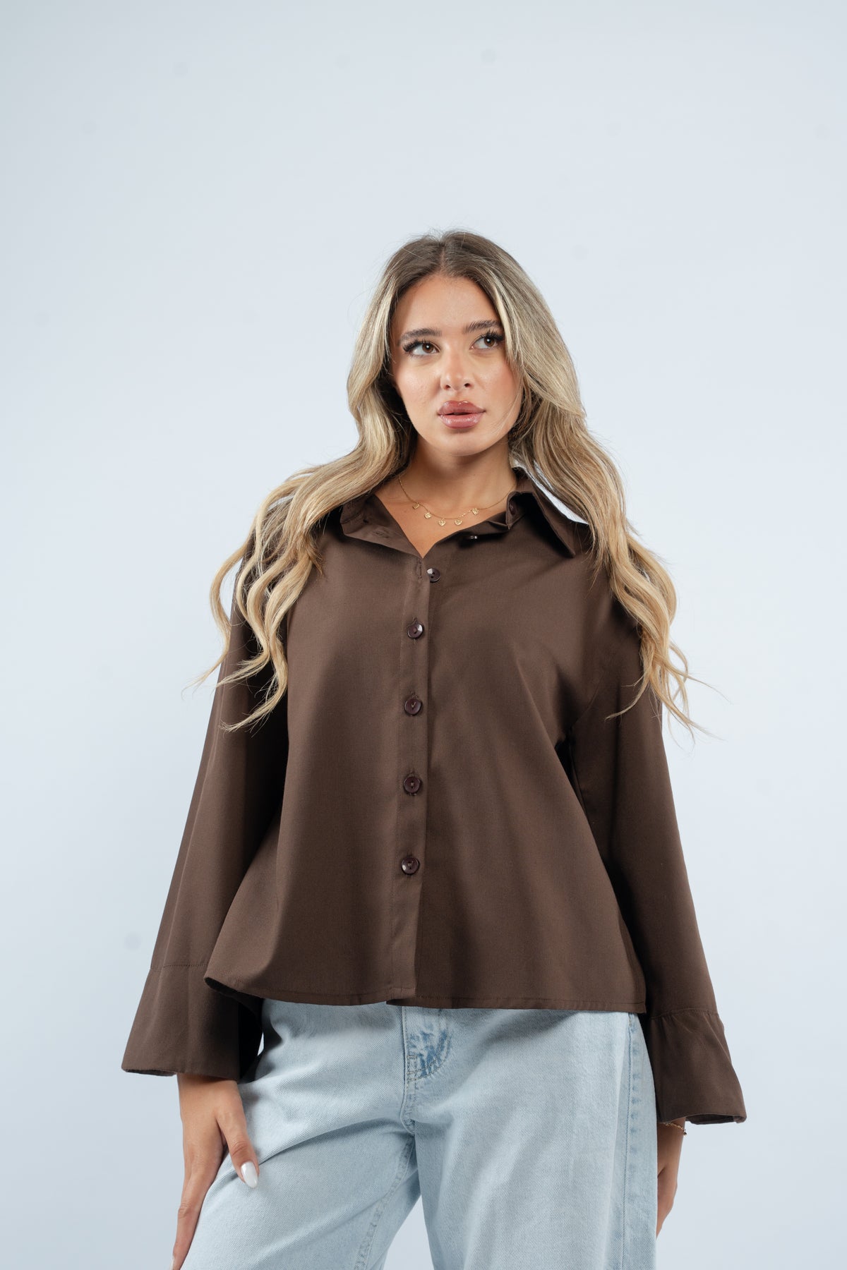 Relaxed oversized shirt