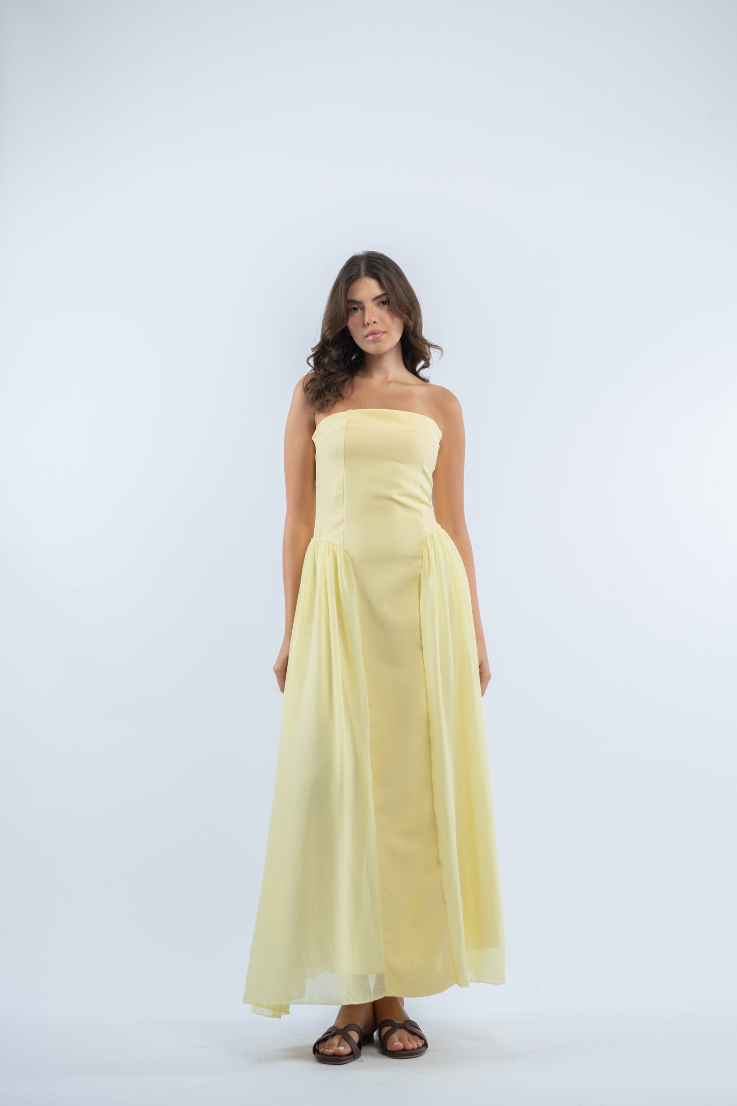 Strapless dress