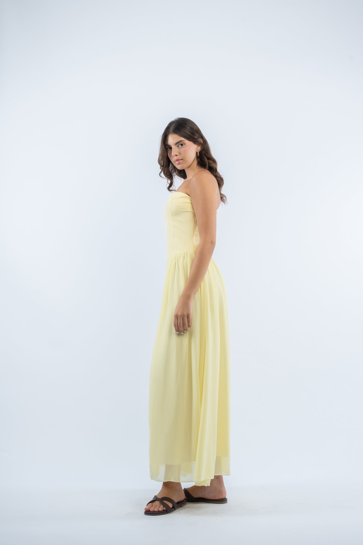 Strapless dress