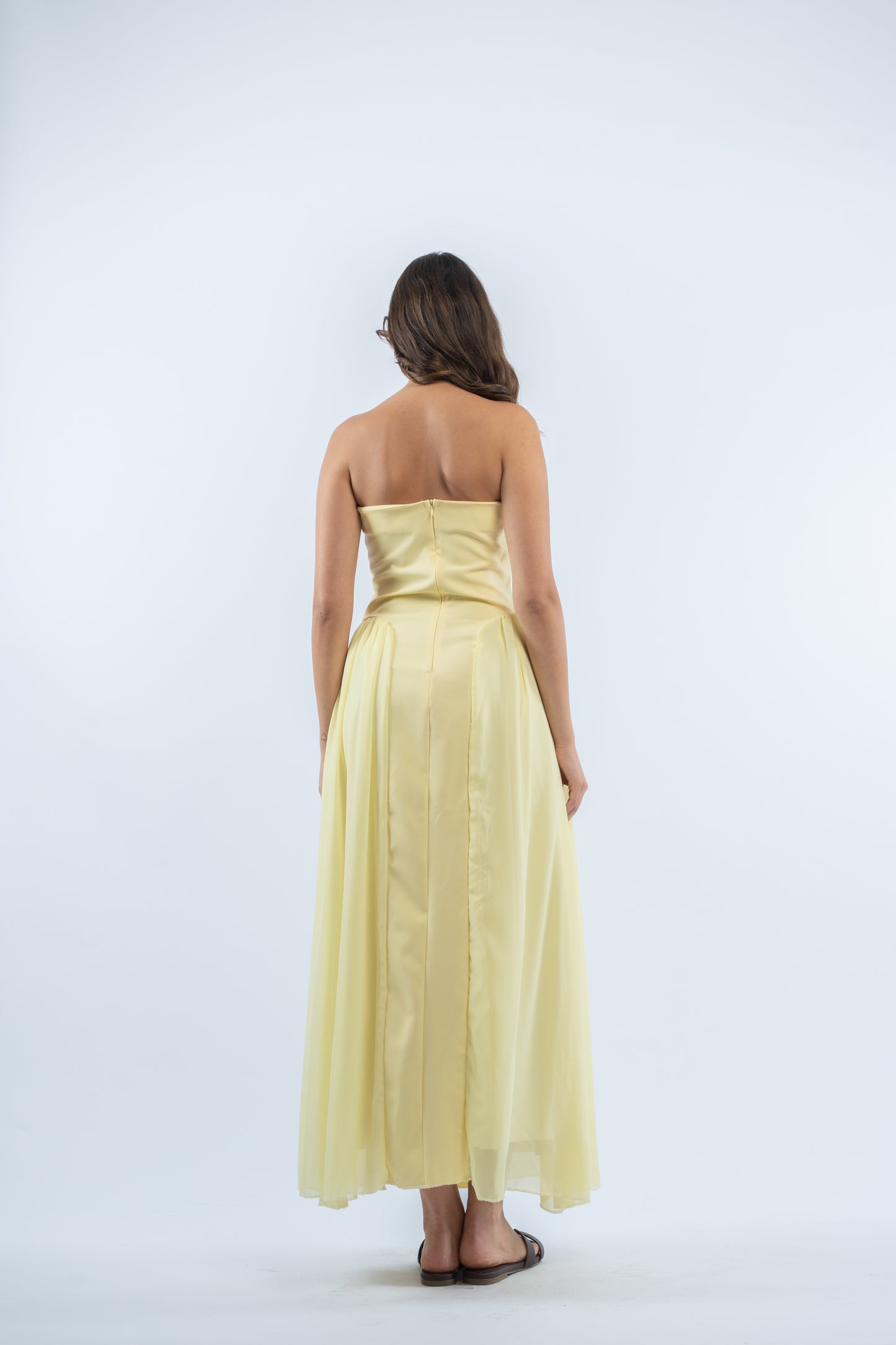 Strapless dress
