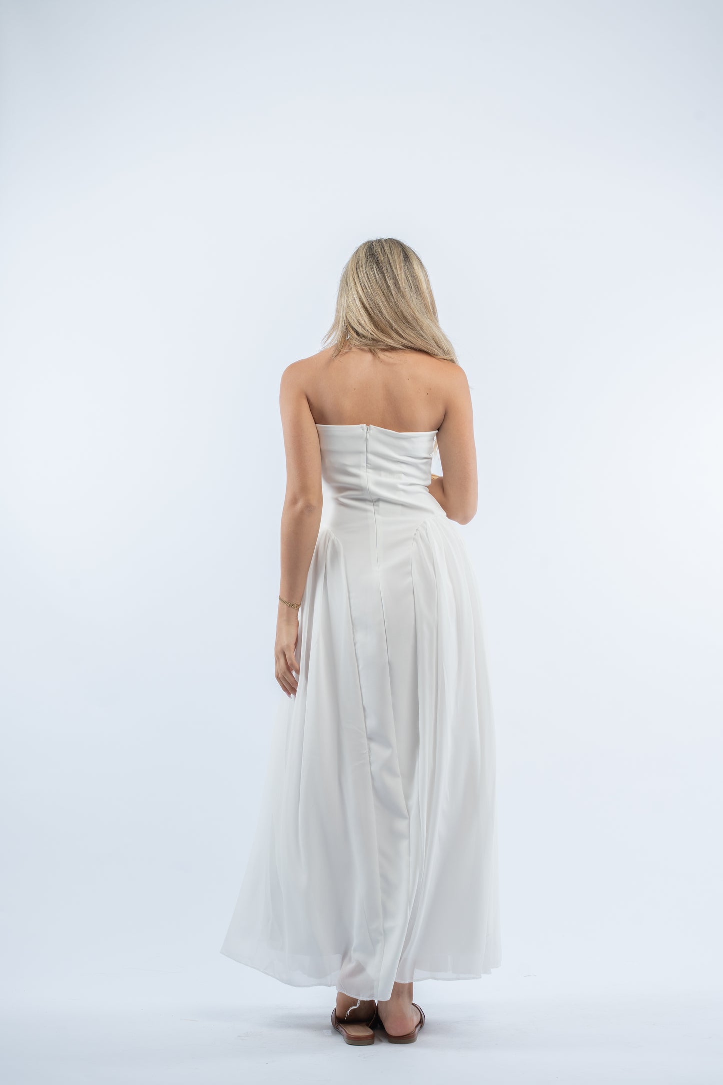 Strapless dress