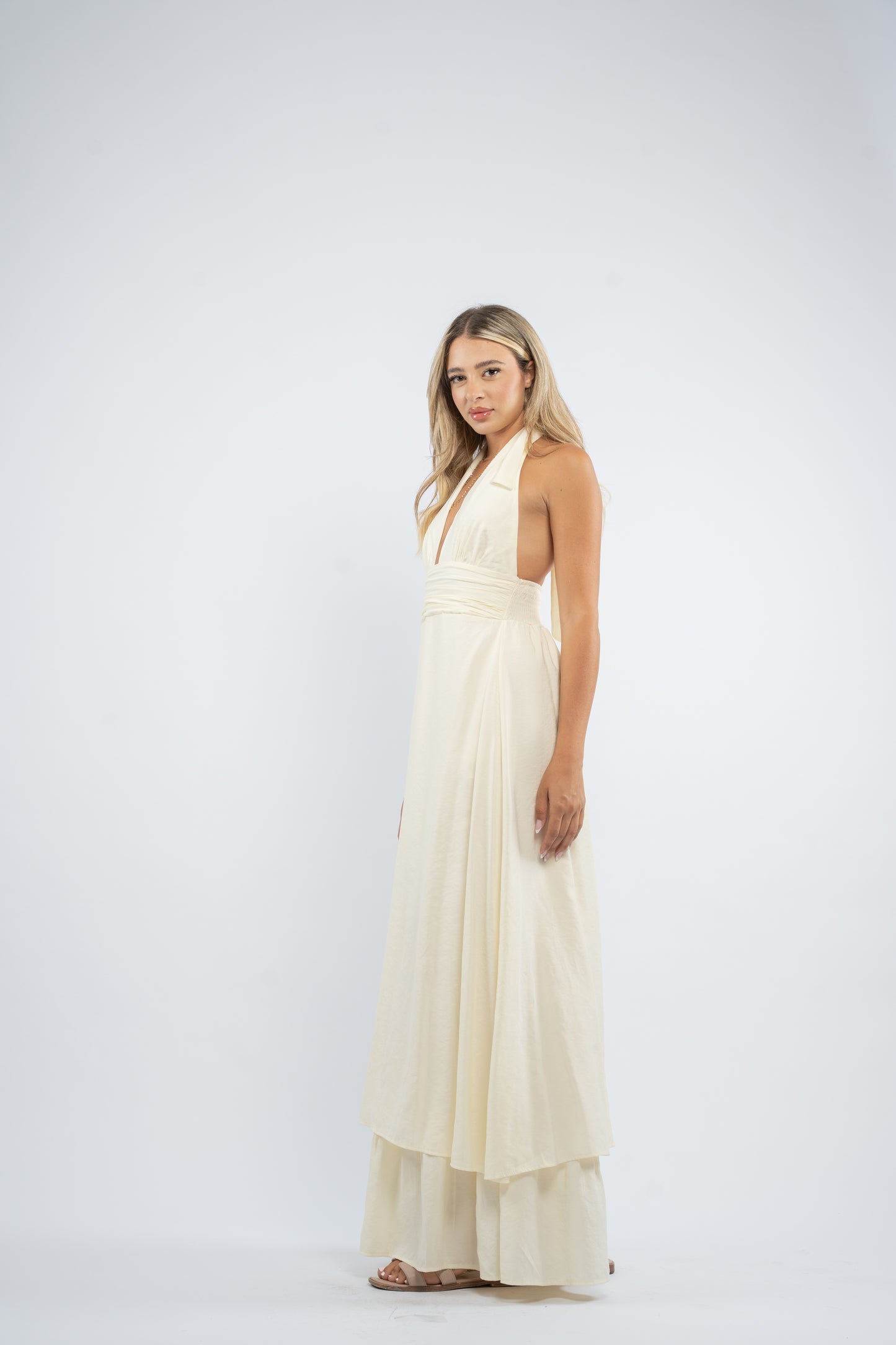 Sunshine halter dress