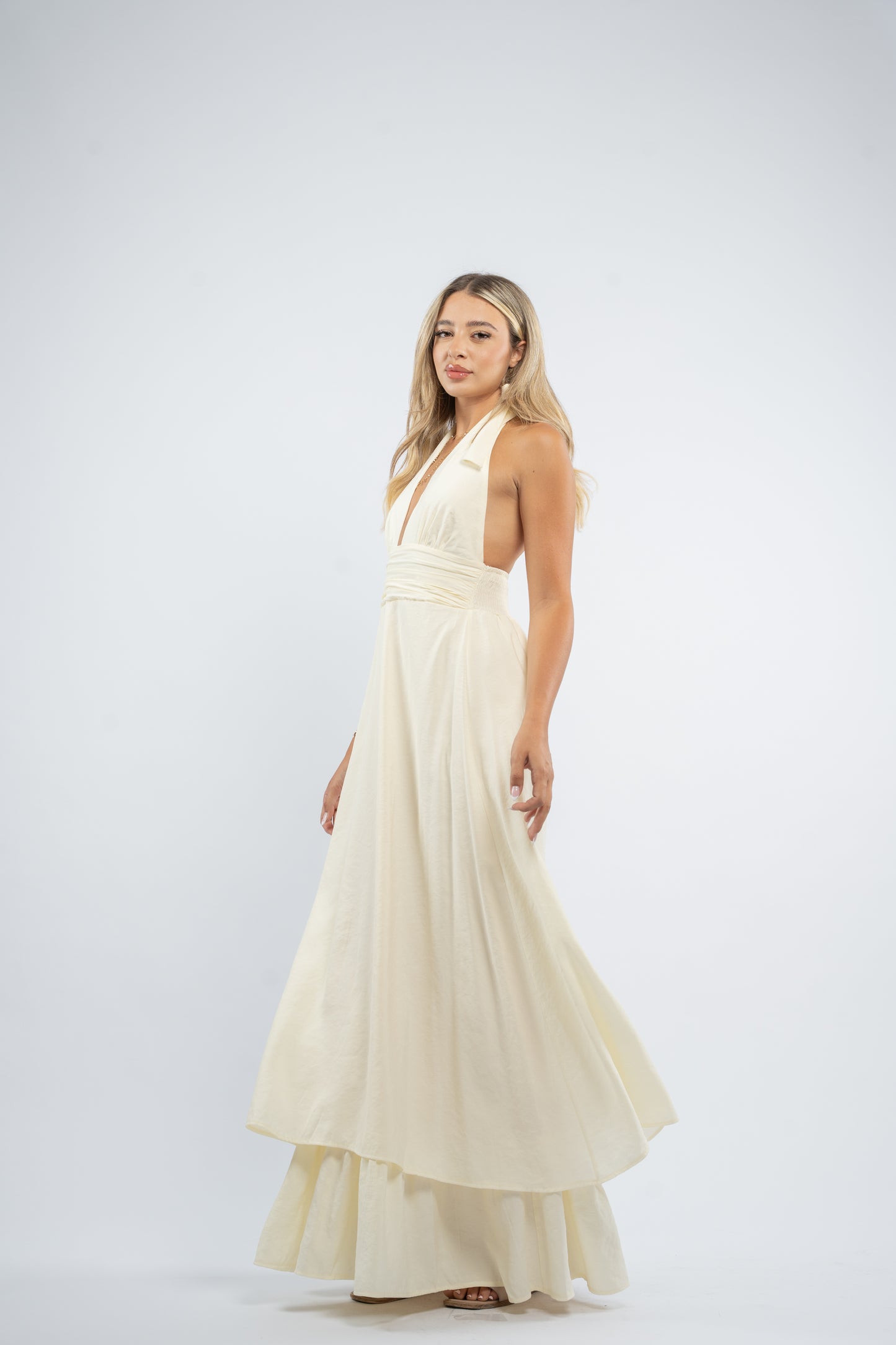 Sunshine halter dress