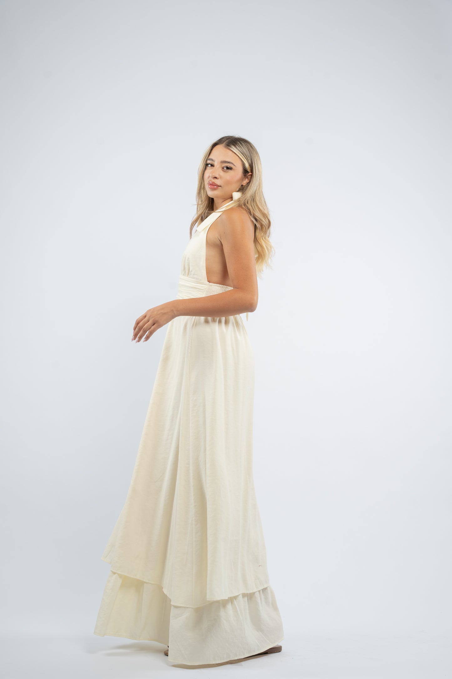 Sunshine halter dress