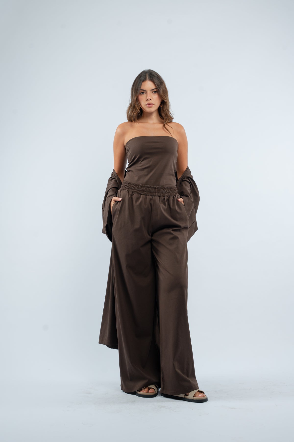 Modal three- piece set