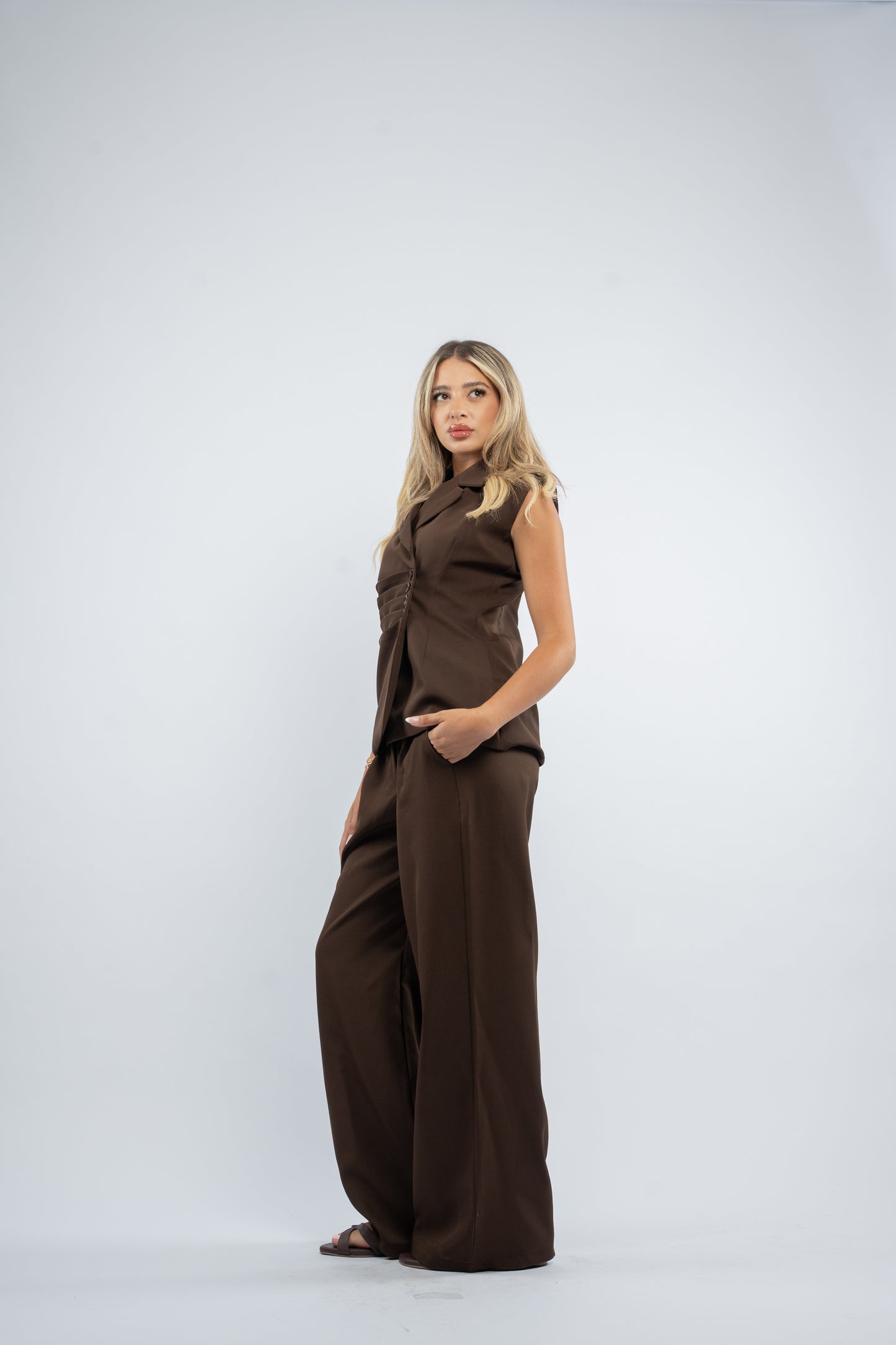 Tailored vest set