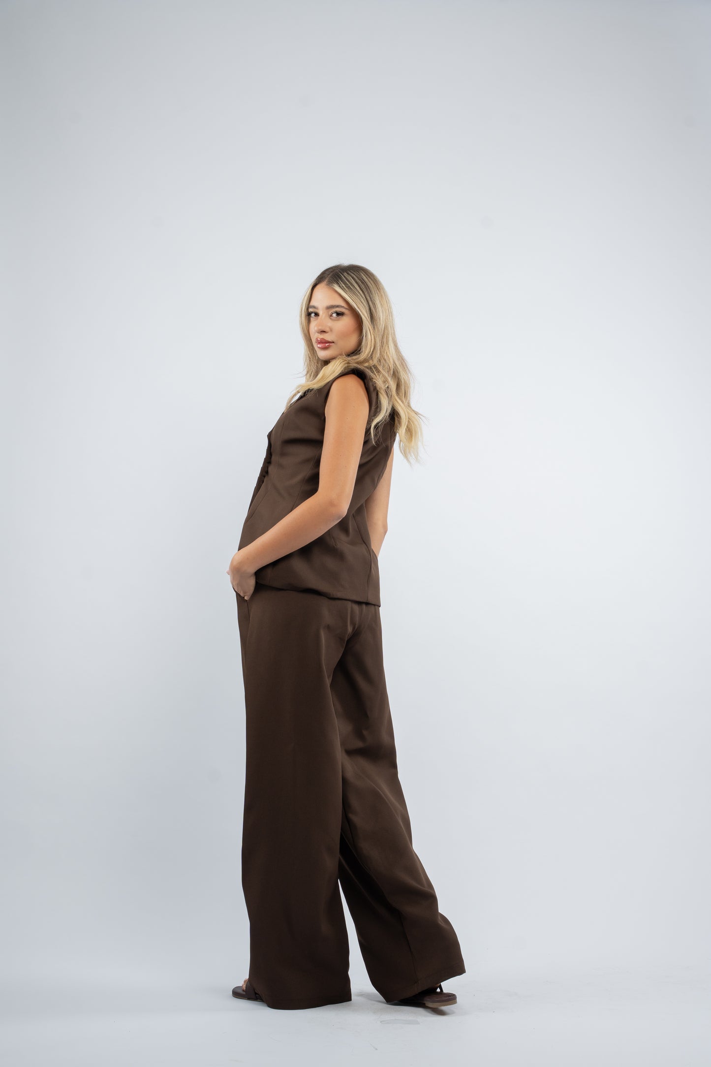Tailored vest set
