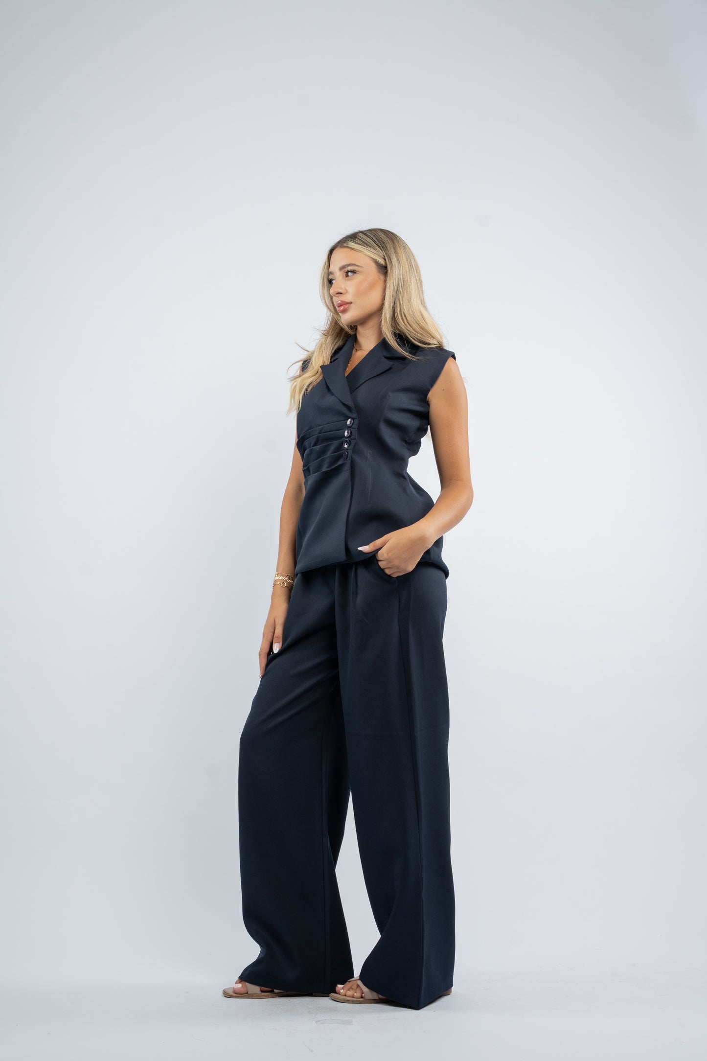 Tailored vest set