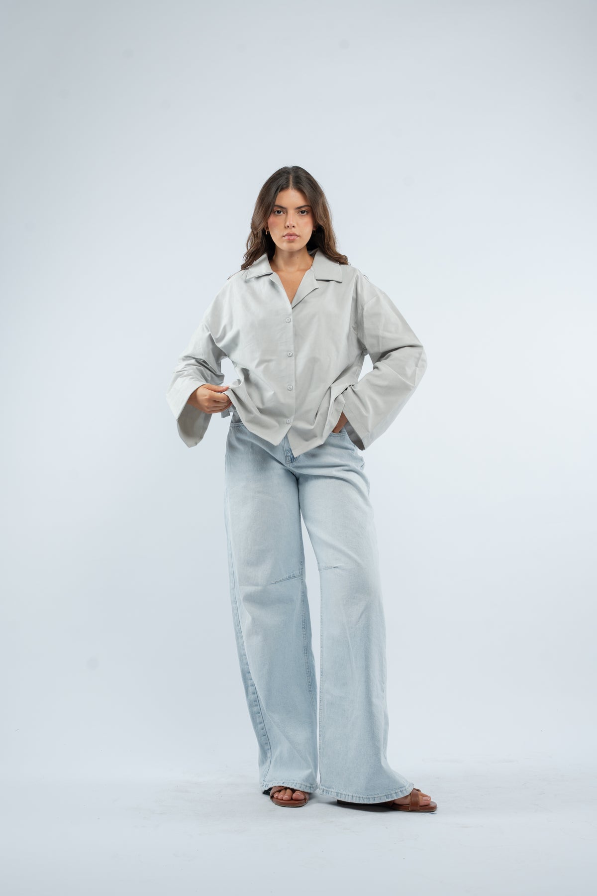 Oversized tall chemise