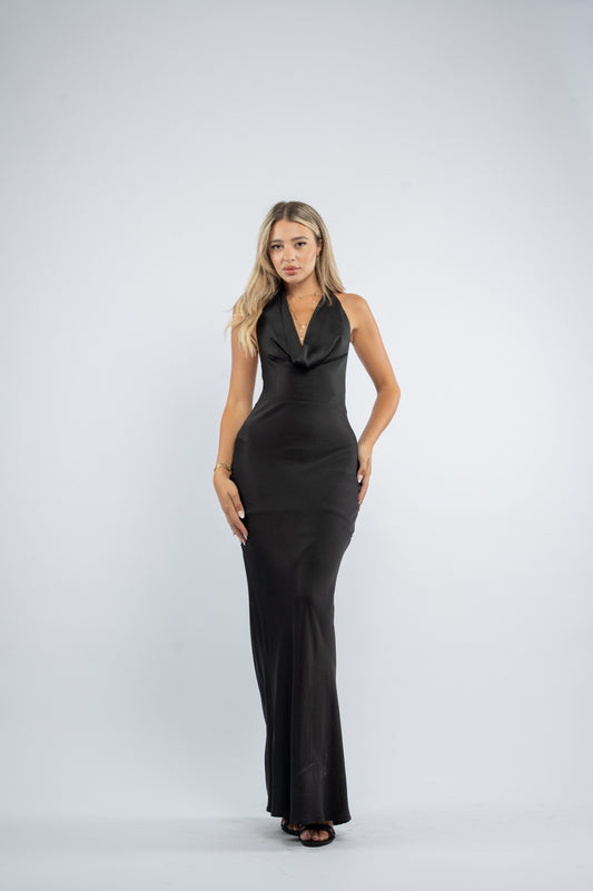 Eve satin dress