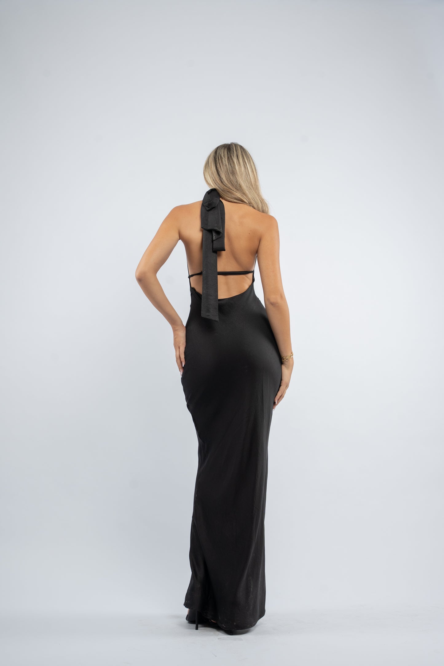 Eve satin dress