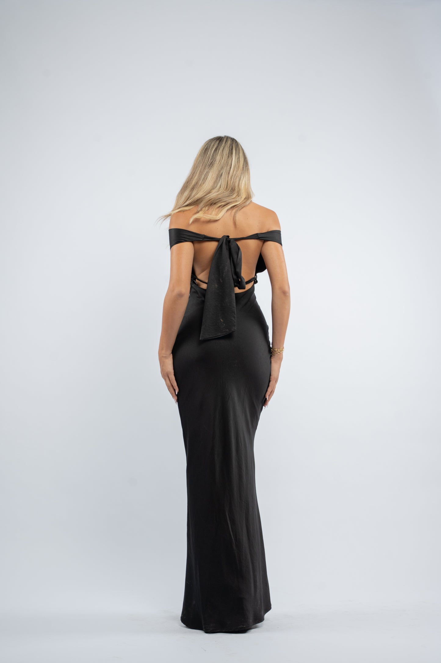 Eve satin dress