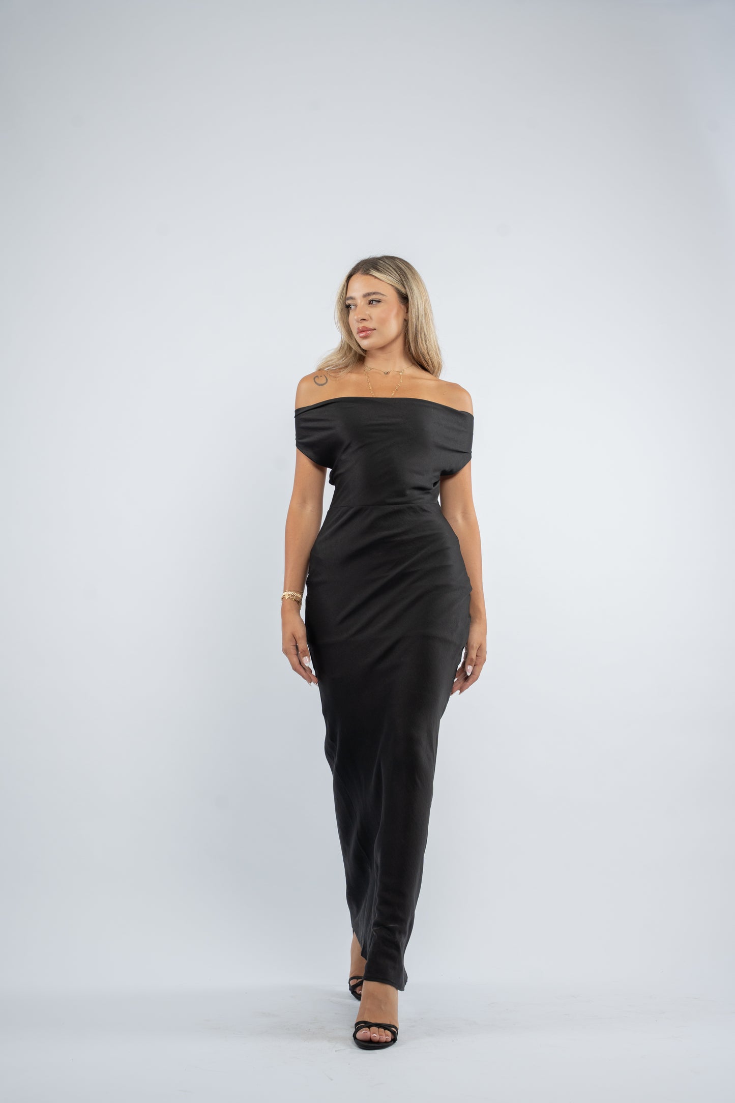 Eve satin dress