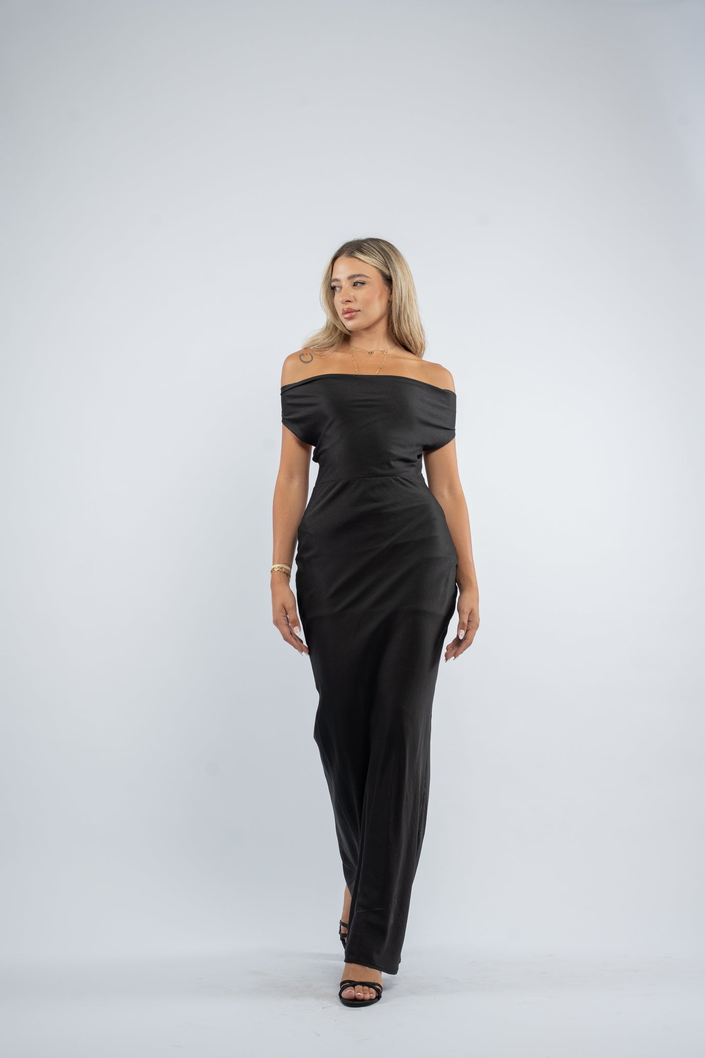 Eve satin dress