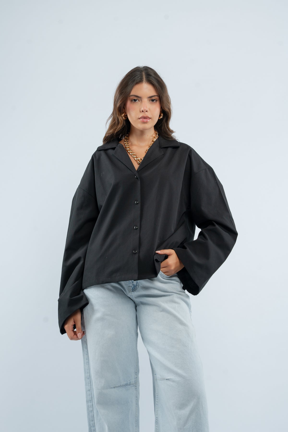 Oversized tall chemise
